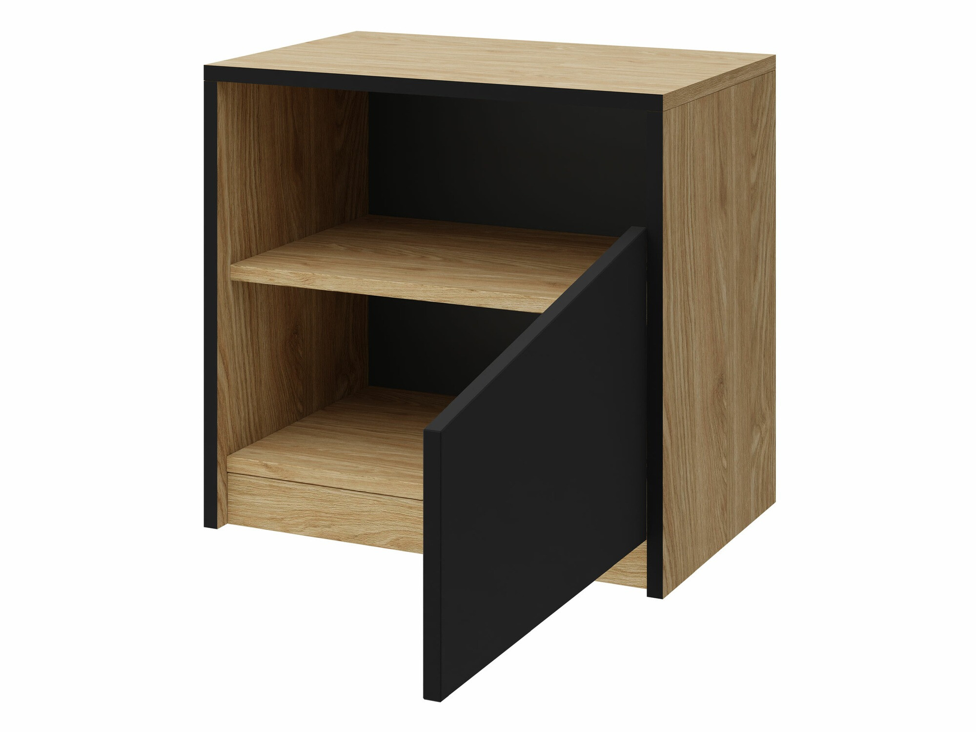 Hálószoba garnitúra Tenreme 108 (Tölgy + Fekete)