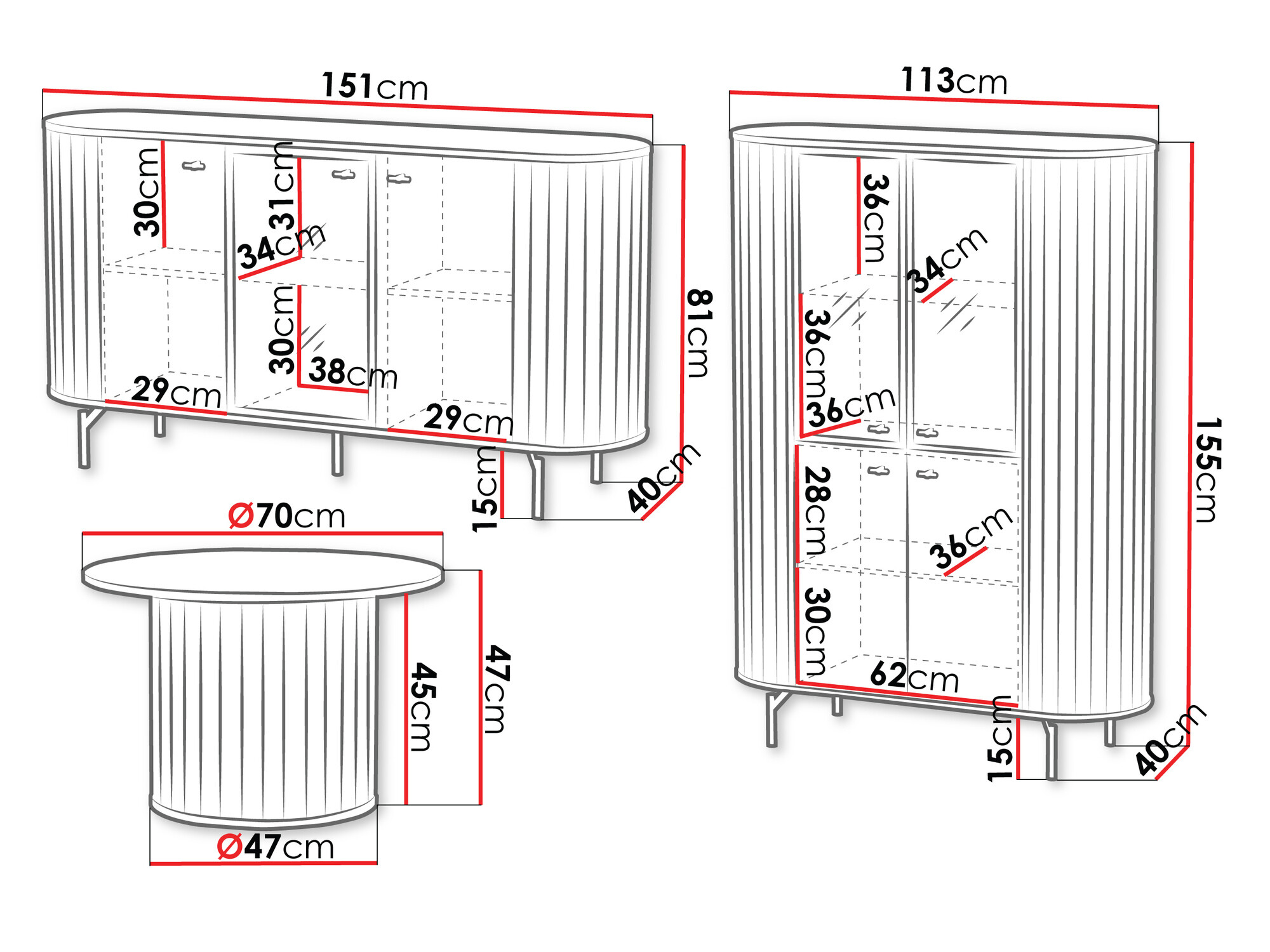 Nappali szett Novmono 120
