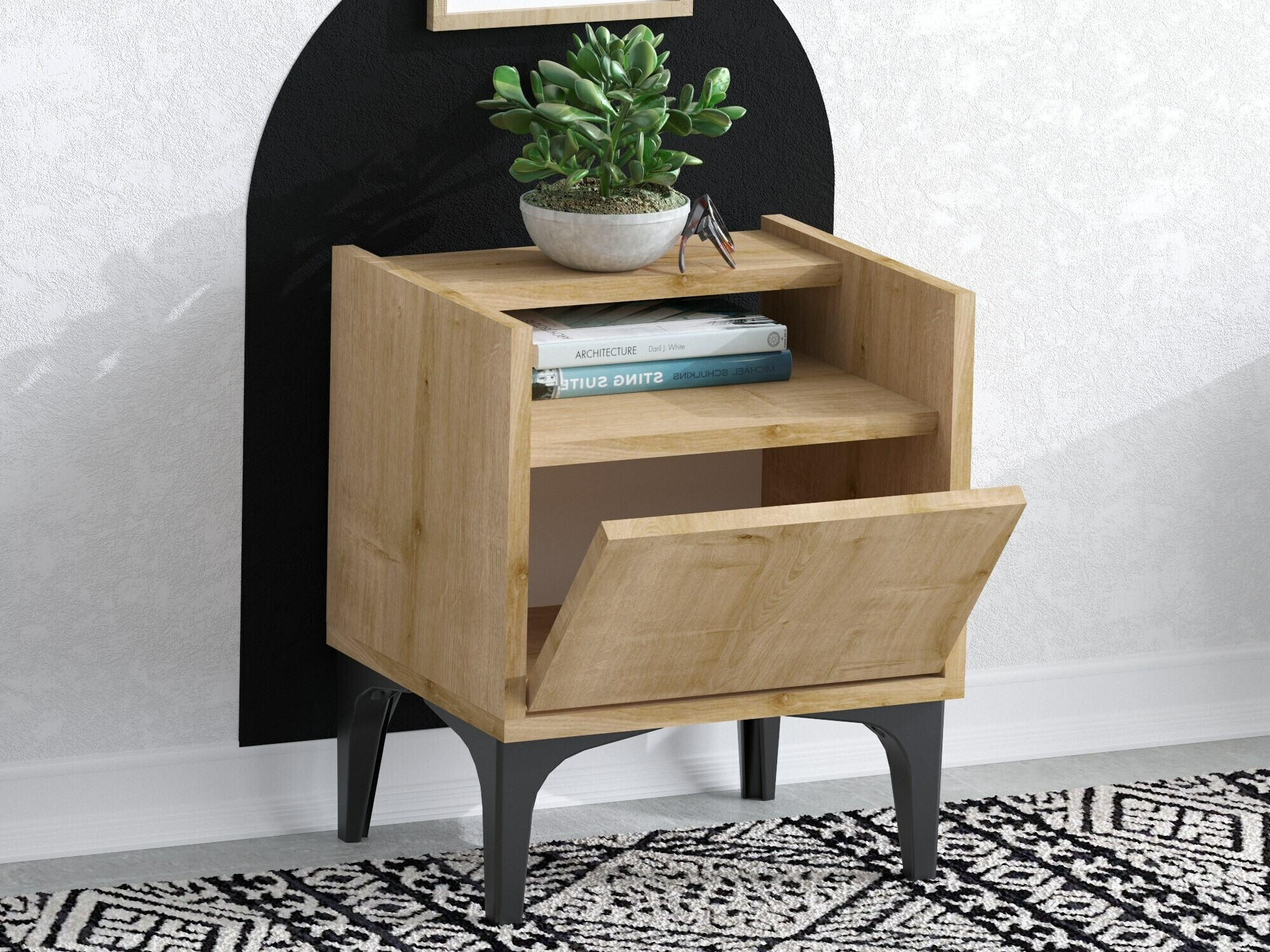 Éjjeliszekrény Sonliro 146