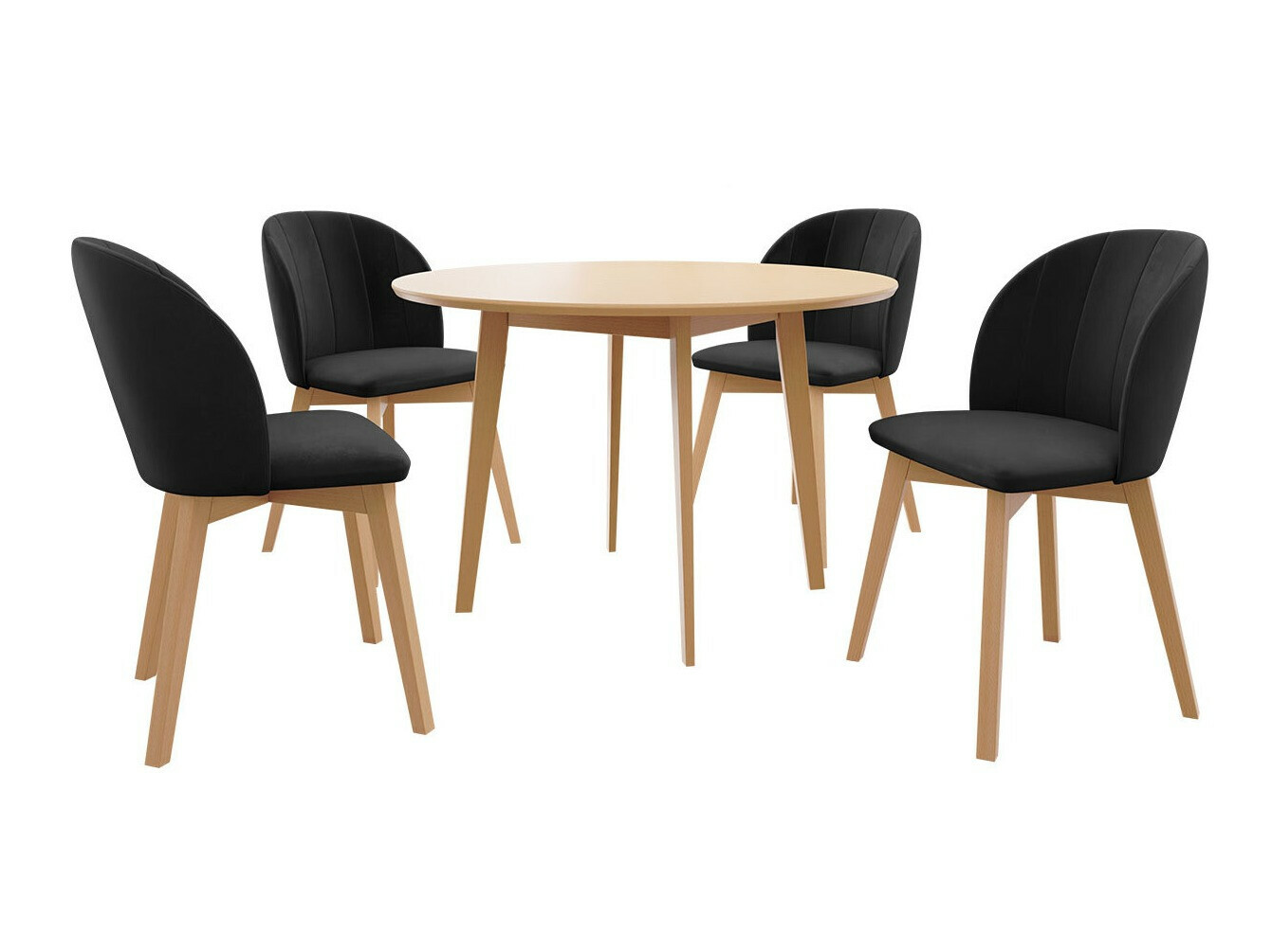 Étkezőgarnitúra Racine 136 (Barna)