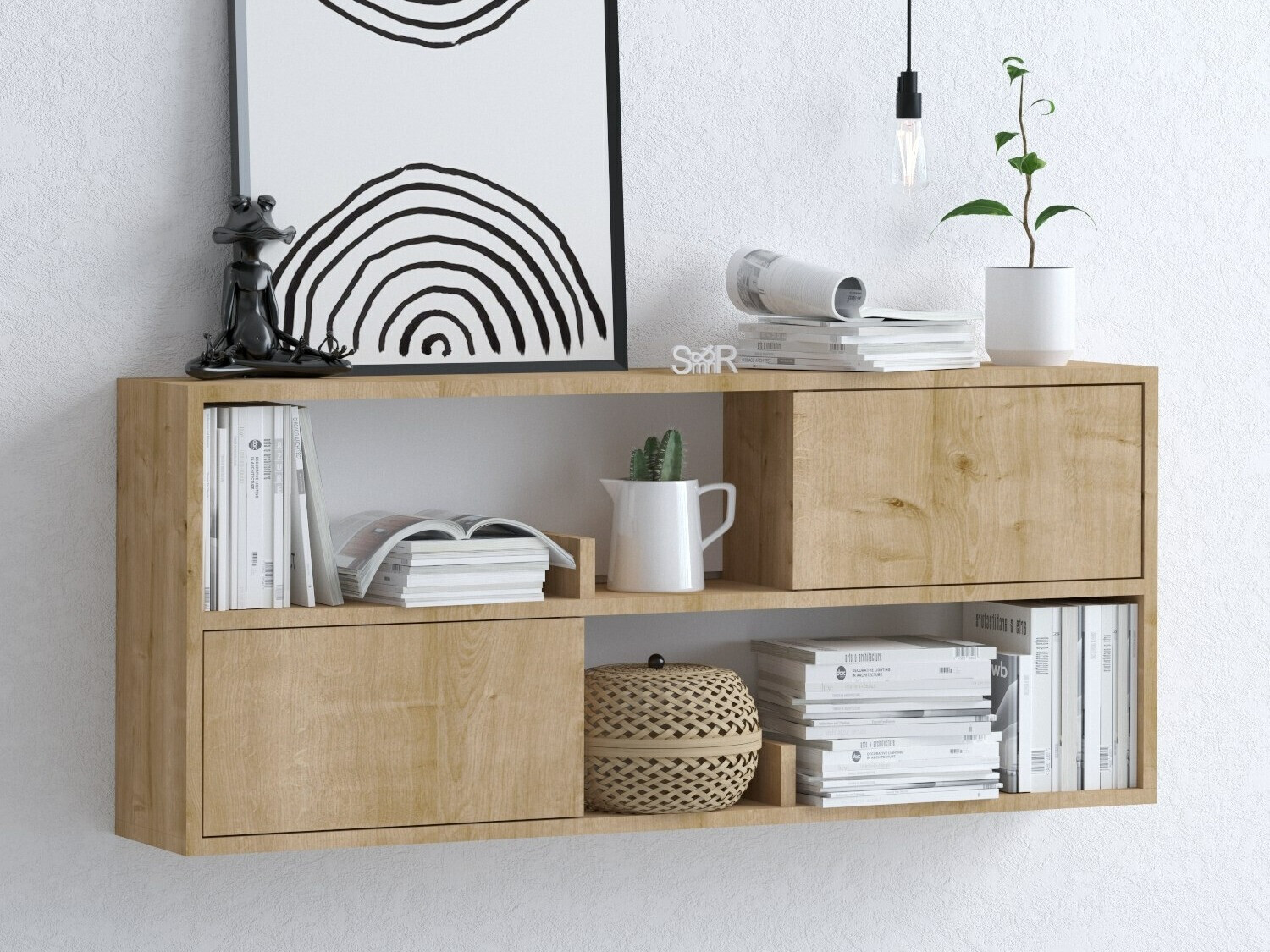 Fali polc Sonliro 147 (Tölgy)