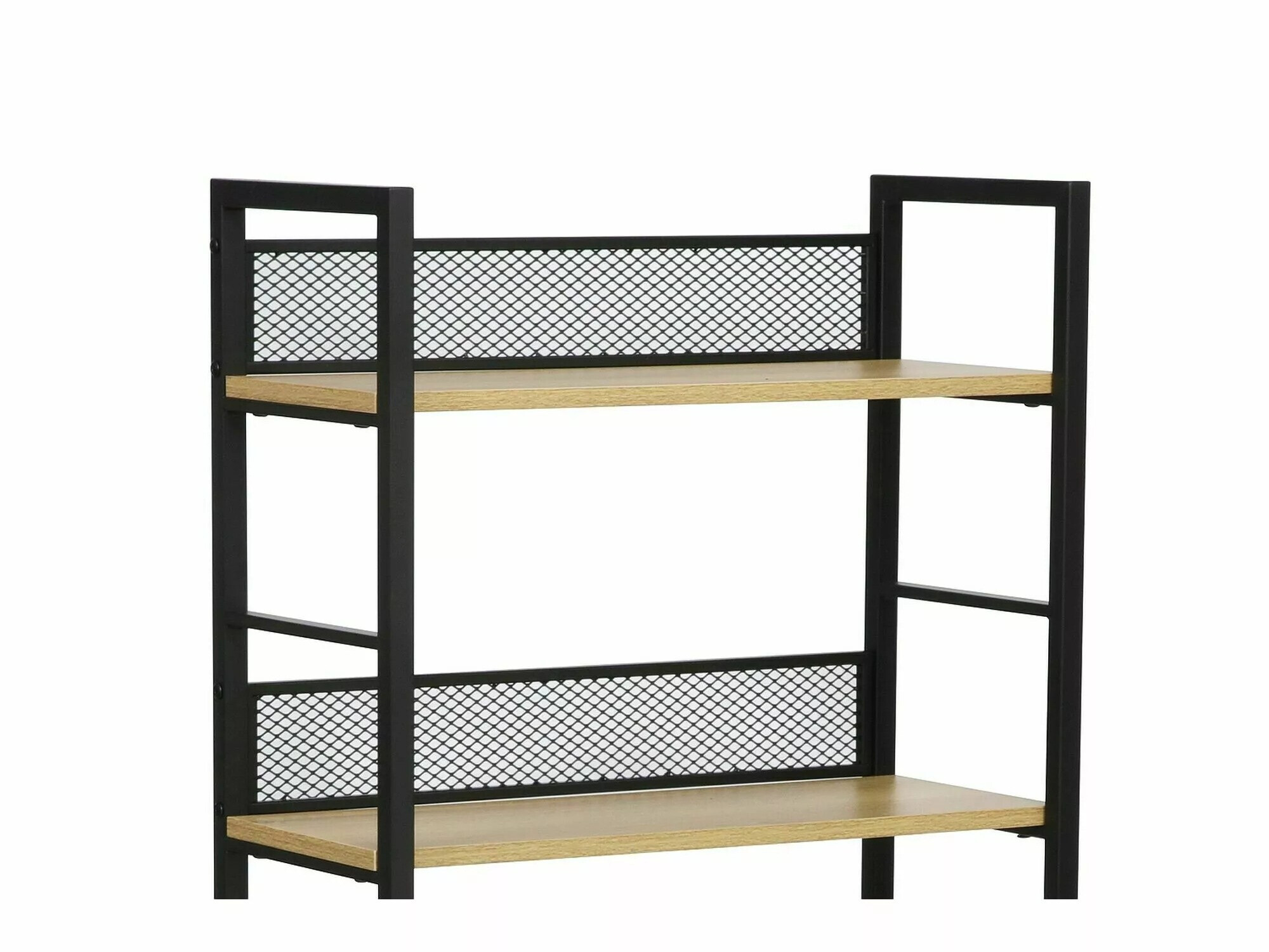 Könyvespolc Detroit 643 (Fekete + Tölgy)