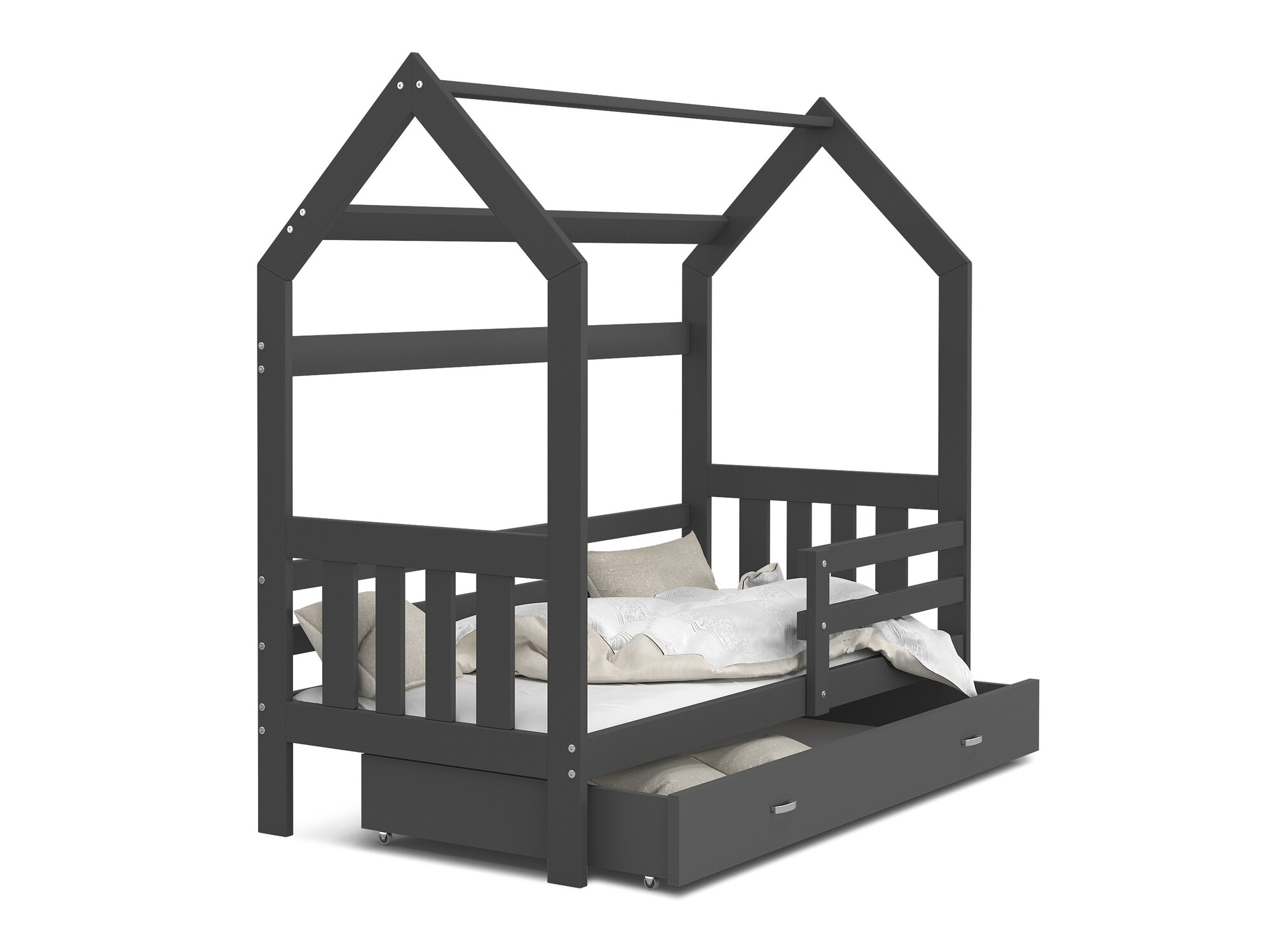 Ágy Aurora 123 (Szürke)