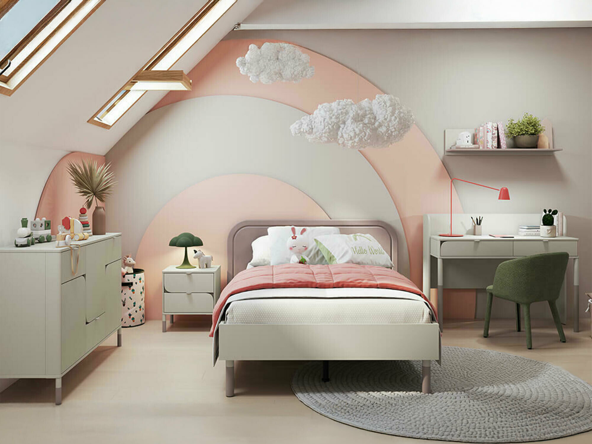 Gyerekszoba garnitúra Lomsono 119