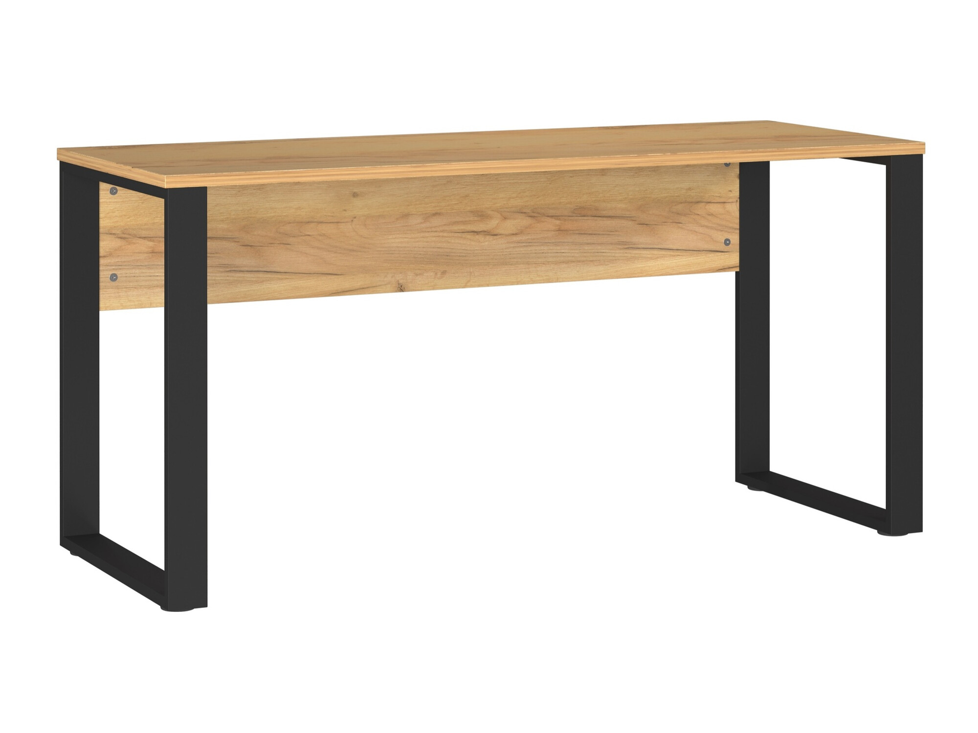 Íróasztal Evarsoa 100 (Navarra tölgy + Fekete)