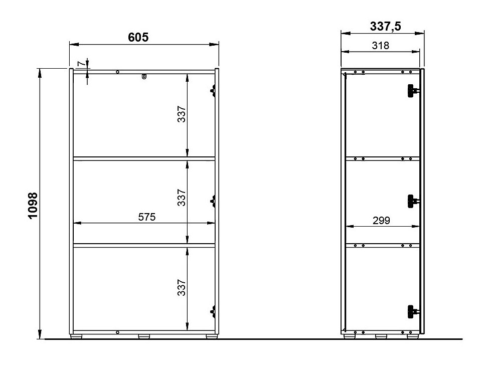Otthoni iroda készlet Evarsoa 105 (Grafit + Navarra tölgy)