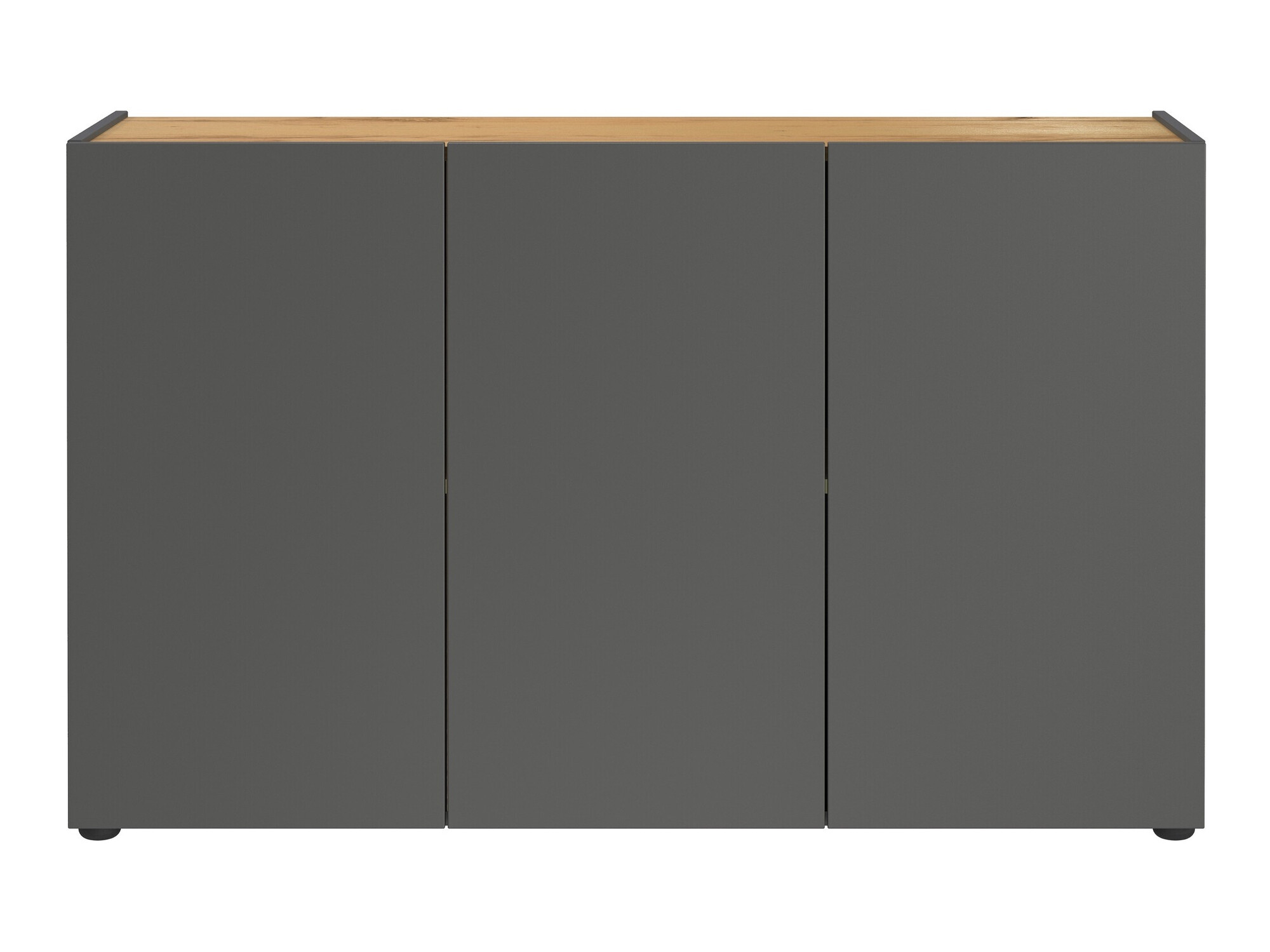 Szekrény Evarsoa 102 (Grafit + Navarra tölgy)
