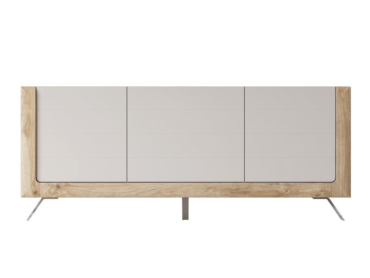 Szekrény Sovera 103 (Arany tölgy + Világosszürke)