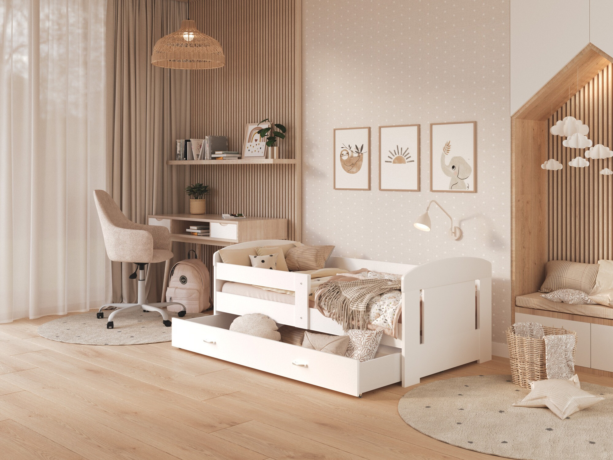 Ágy Tentive 100 (Fehér)