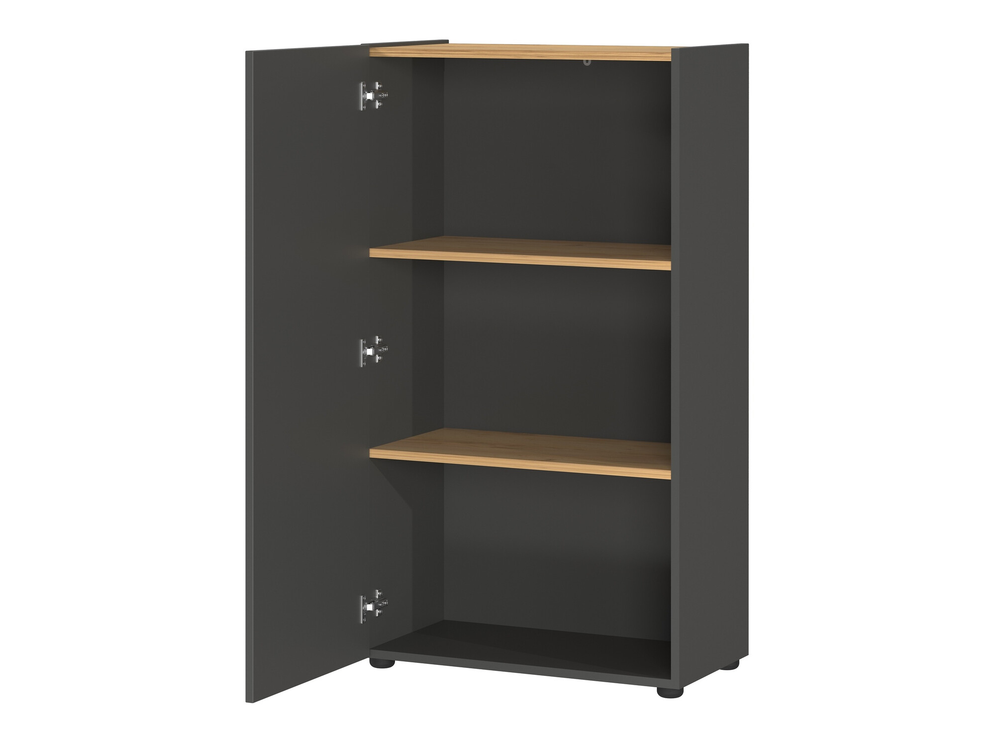 Otthoni iroda készlet Evarsoa 107 (Grafit + Navarra tölgy)