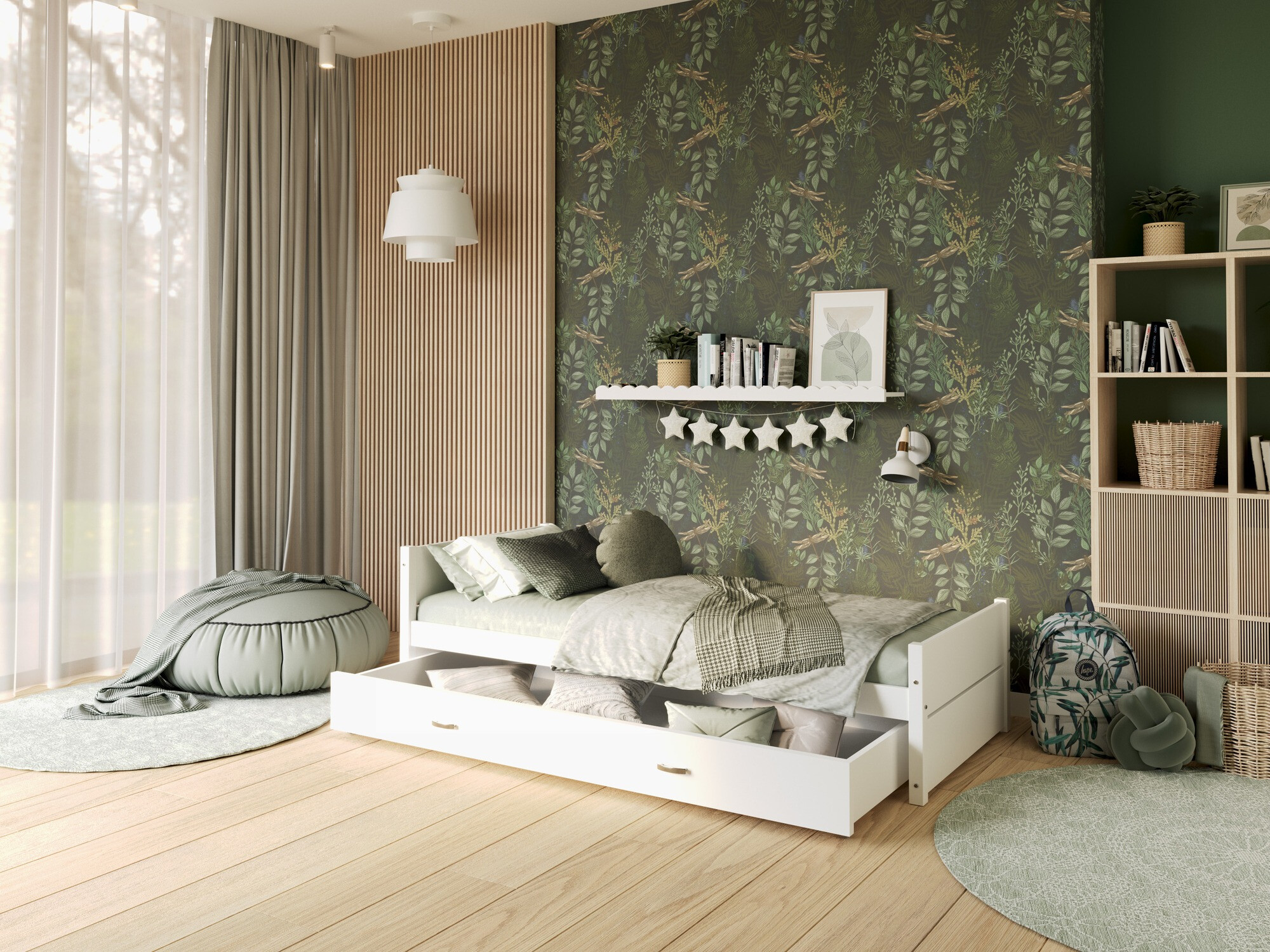 Ágy Aurora 176 (Fehér)