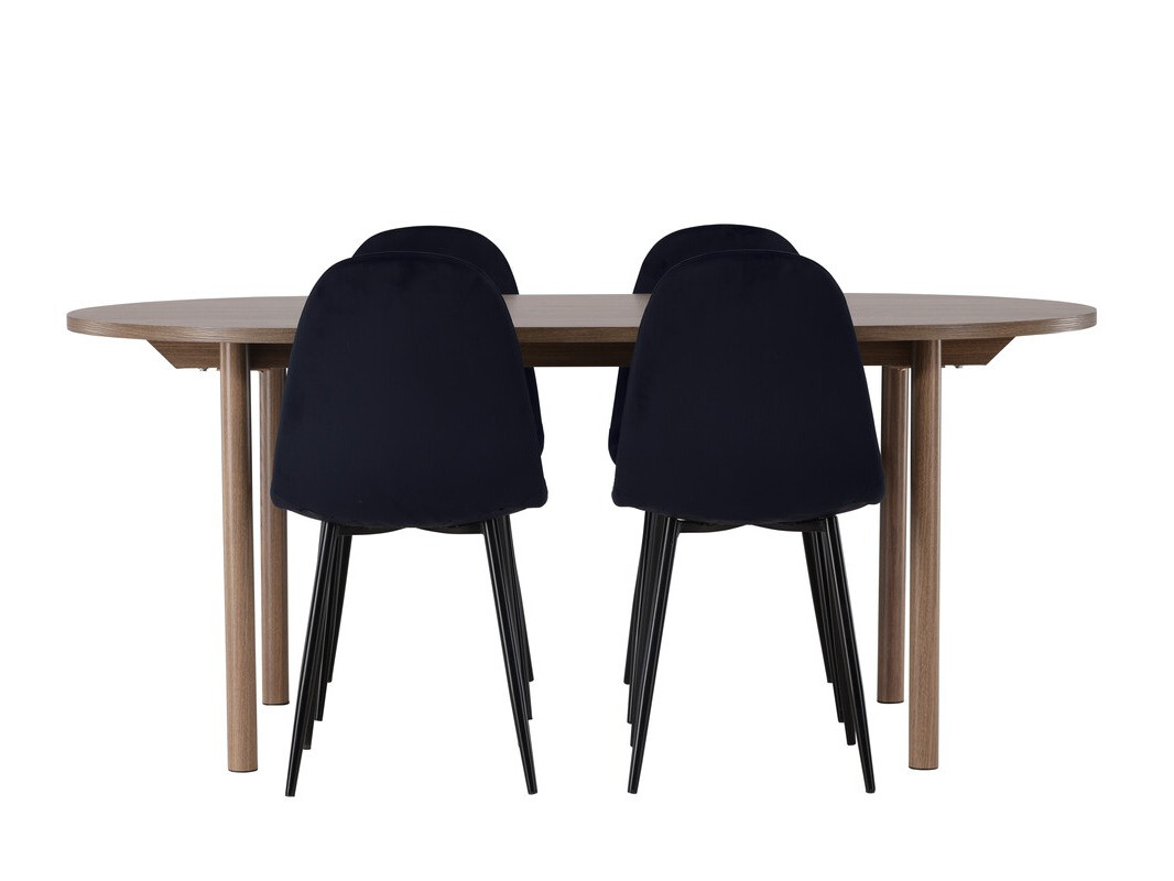 Étkezőgarnitúra Dallas 4612 (Barna)