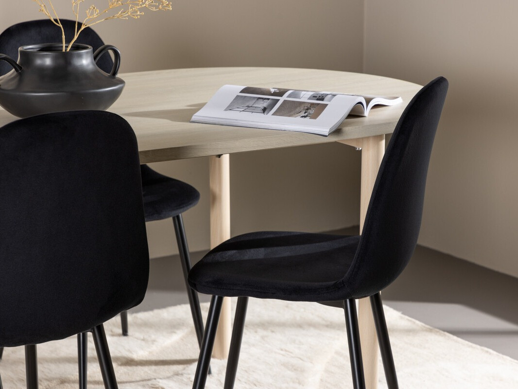 Étkezőgarnitúra Dallas 4612 (Világosbarna)