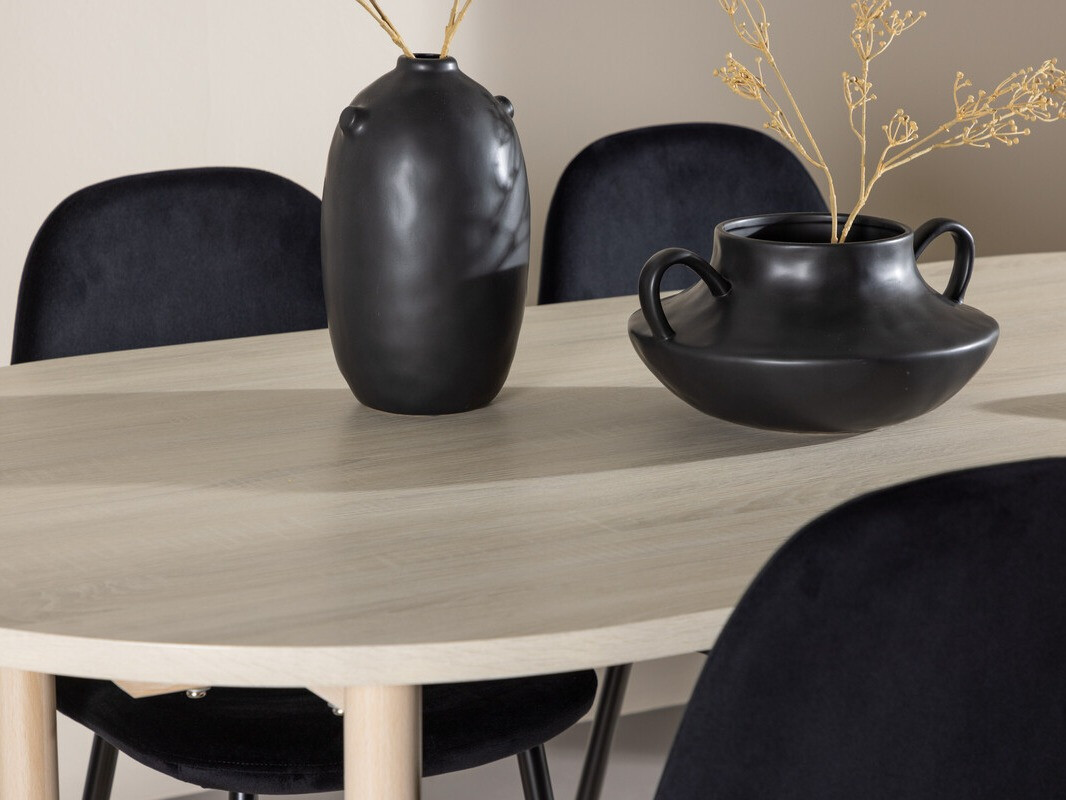 Étkezőgarnitúra Dallas 4612 (Világosbarna)