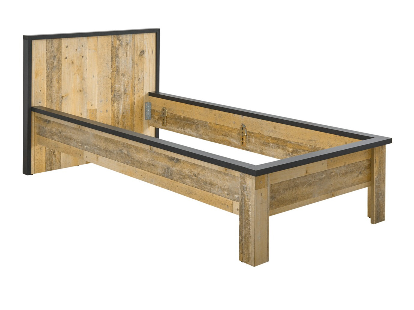 Hálószoba garnitúra Cirtale 128 (Érett tölgy + Antracit)