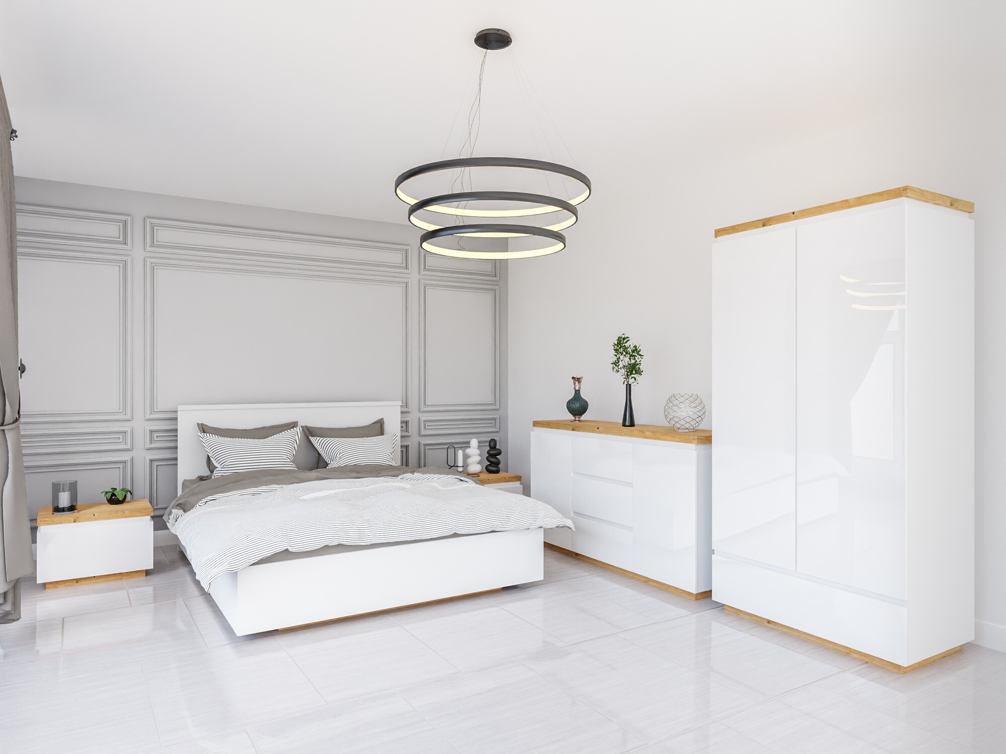 Éjjeliszekrény Lordune 100