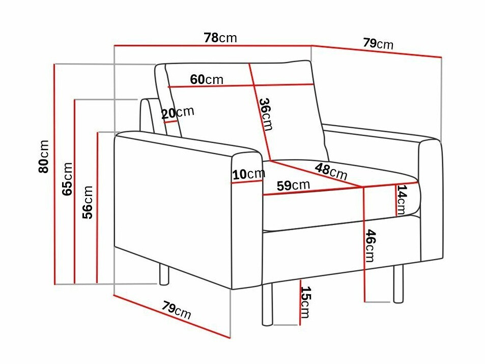 Fotel Tenfloa 102 (Lincoln 03)