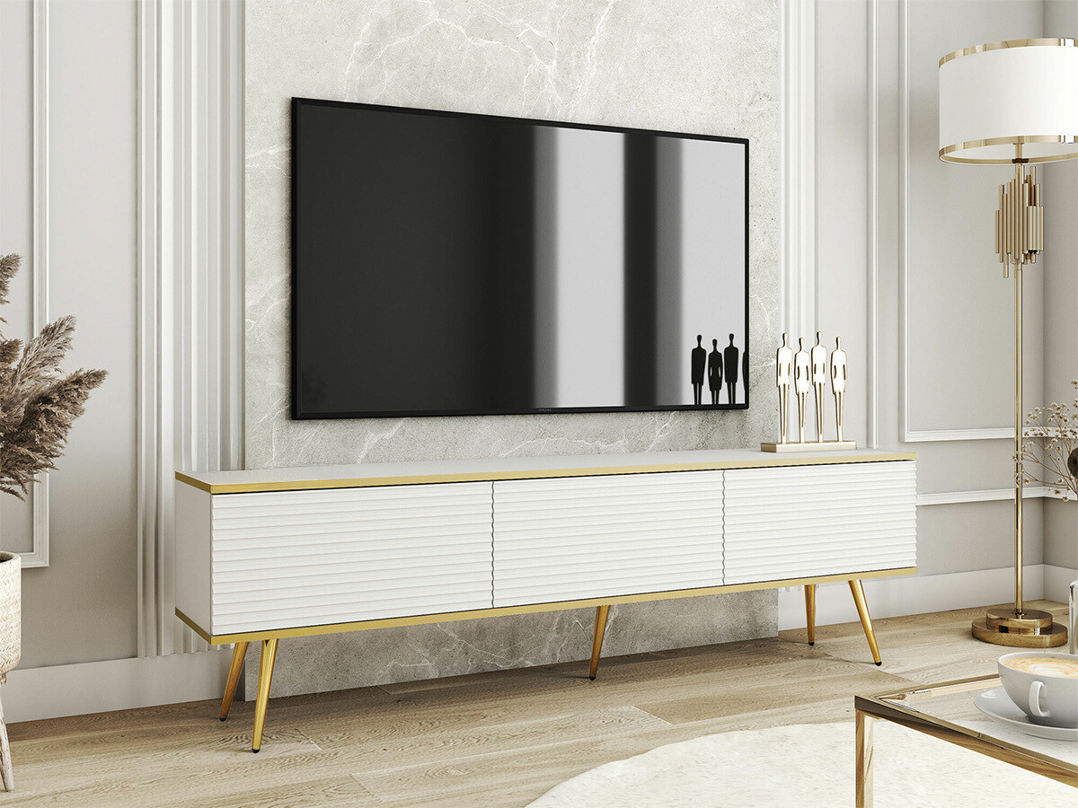 TV-állvány Princal III (Fehér)