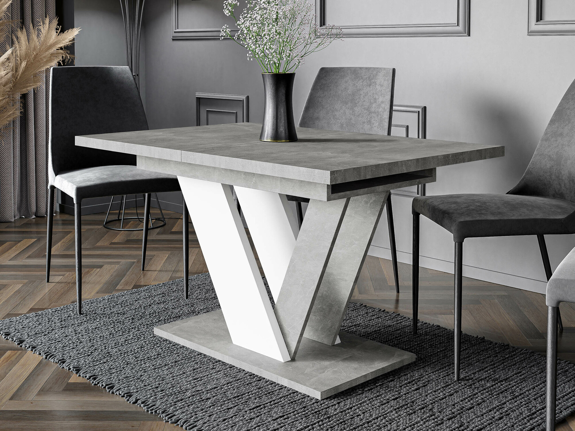 Asztal Goodyear 131 (Beton)