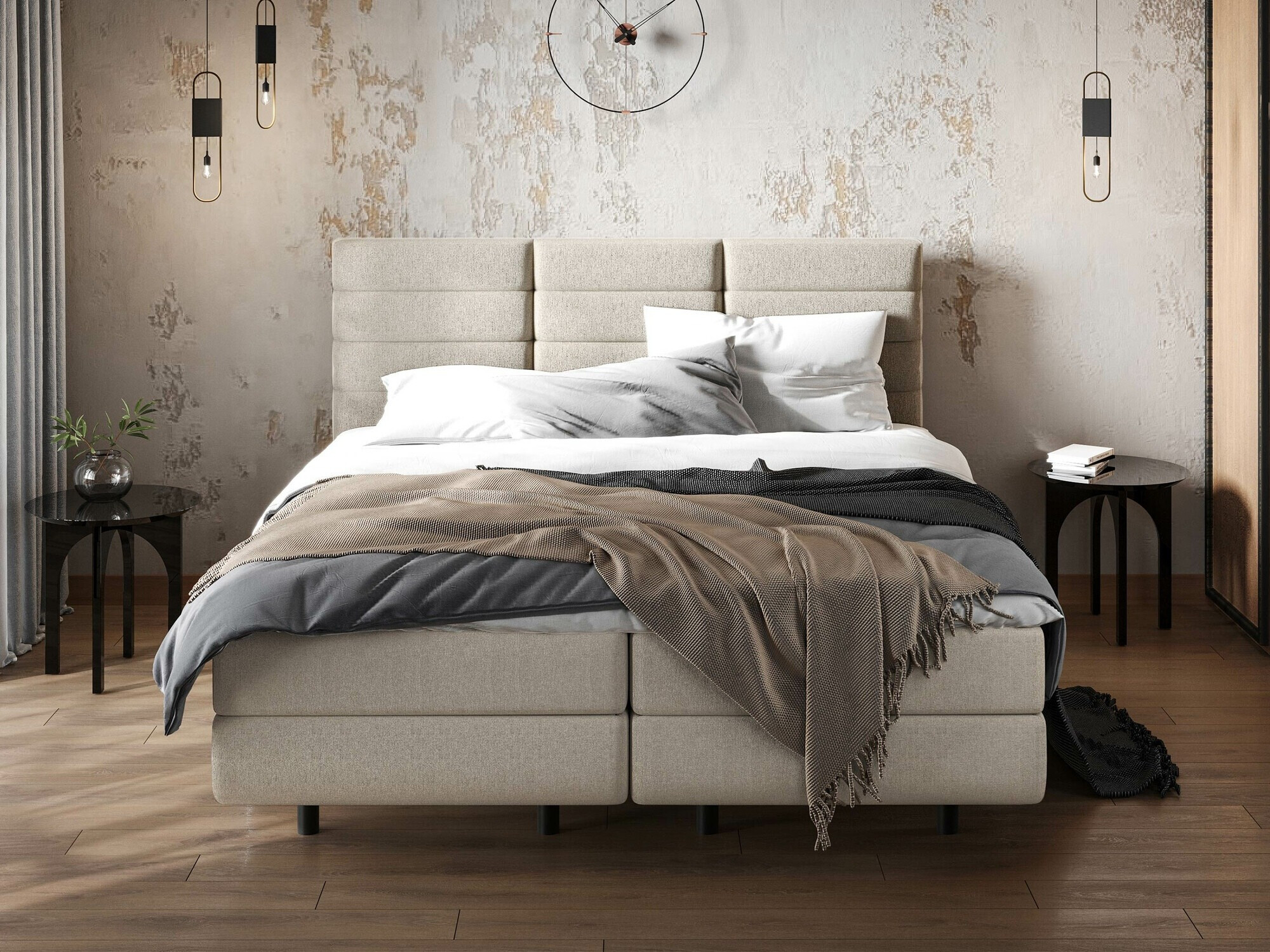 Kontinentális ágy ComfiDream 180 (Barrel 04)