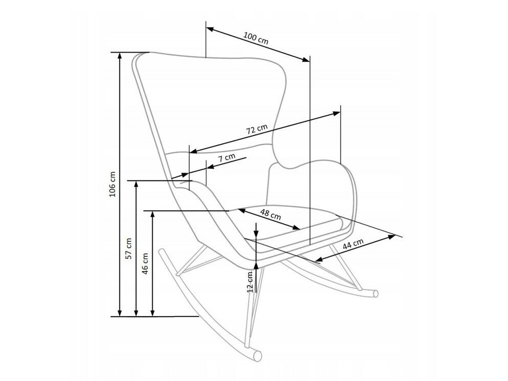 Hintaszék Houston 1590