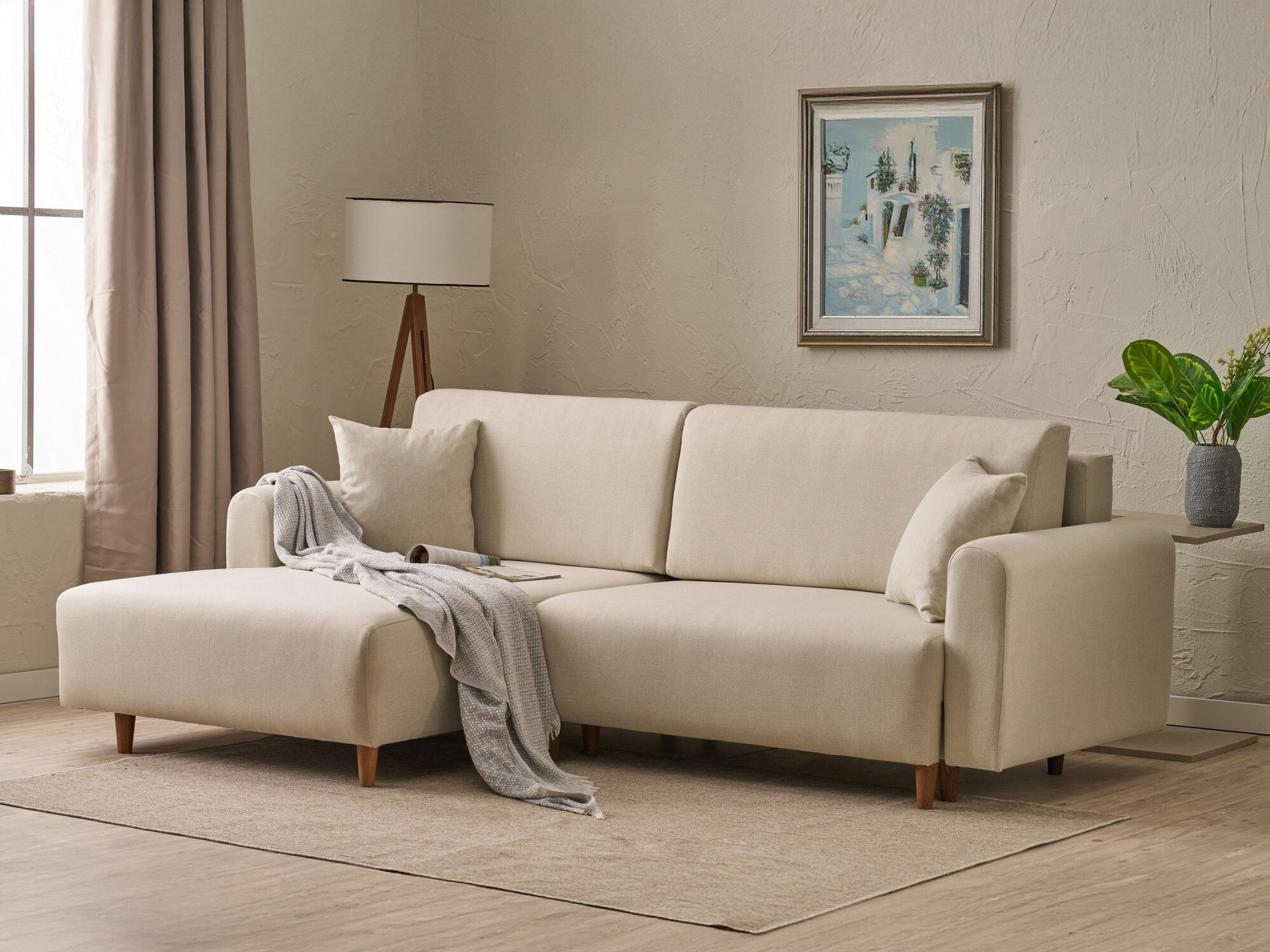 Sarokkanapé Altadena 592 (Krém)