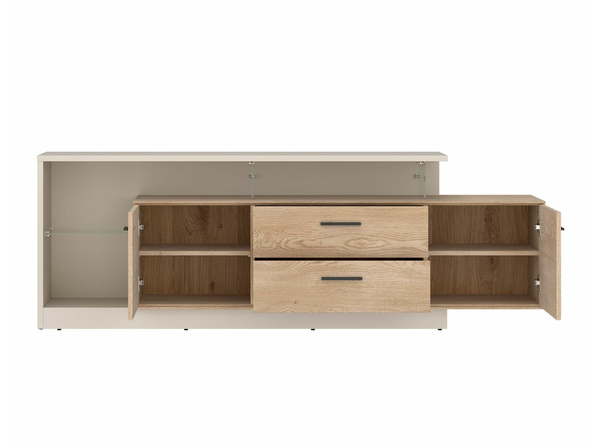 TV-állvány Ontario 137 (Kasmír + Sonoma tölgy)