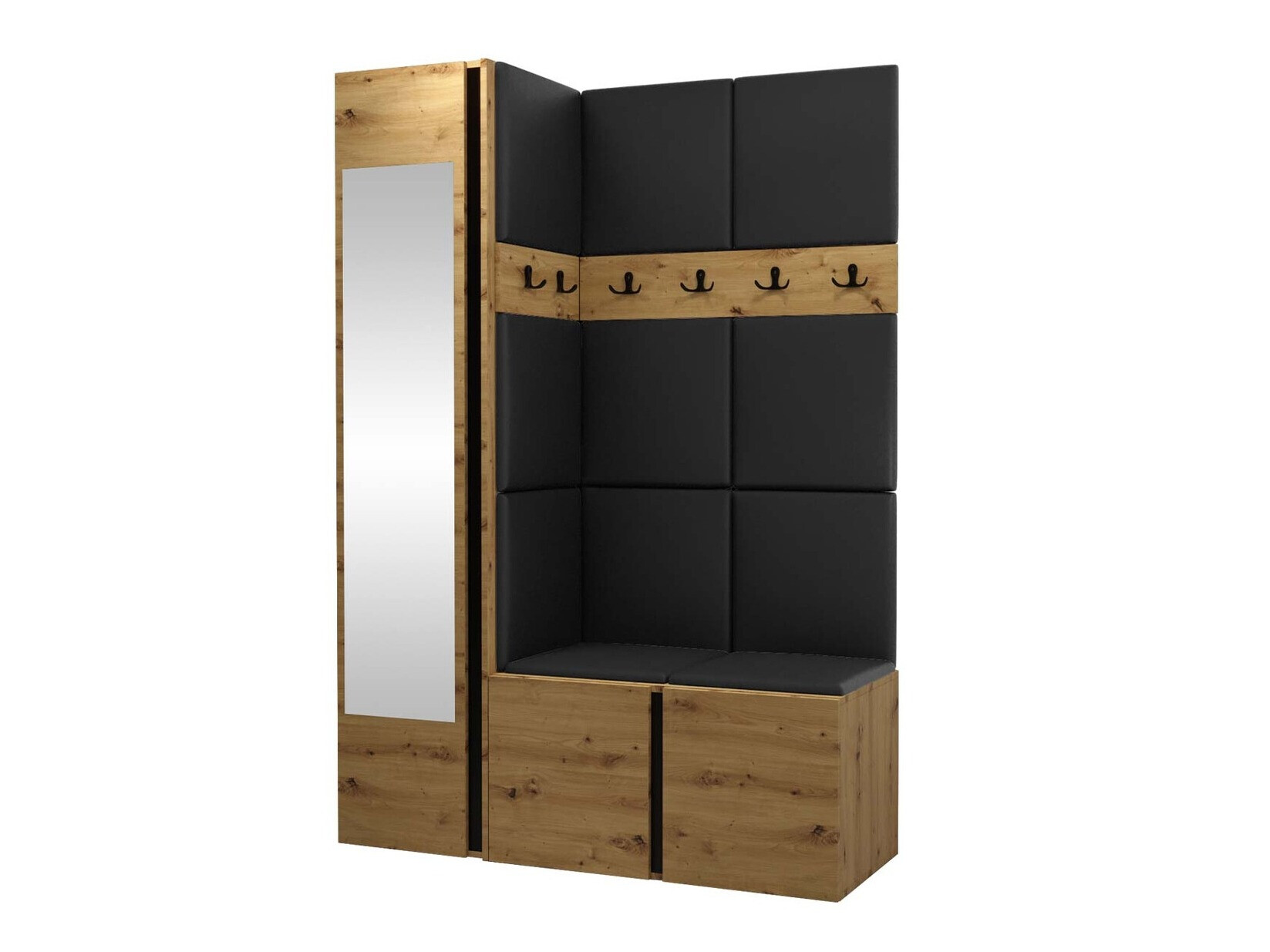 Előszoba garnitúra Hartford 277 (Öko bőr Soft 011)