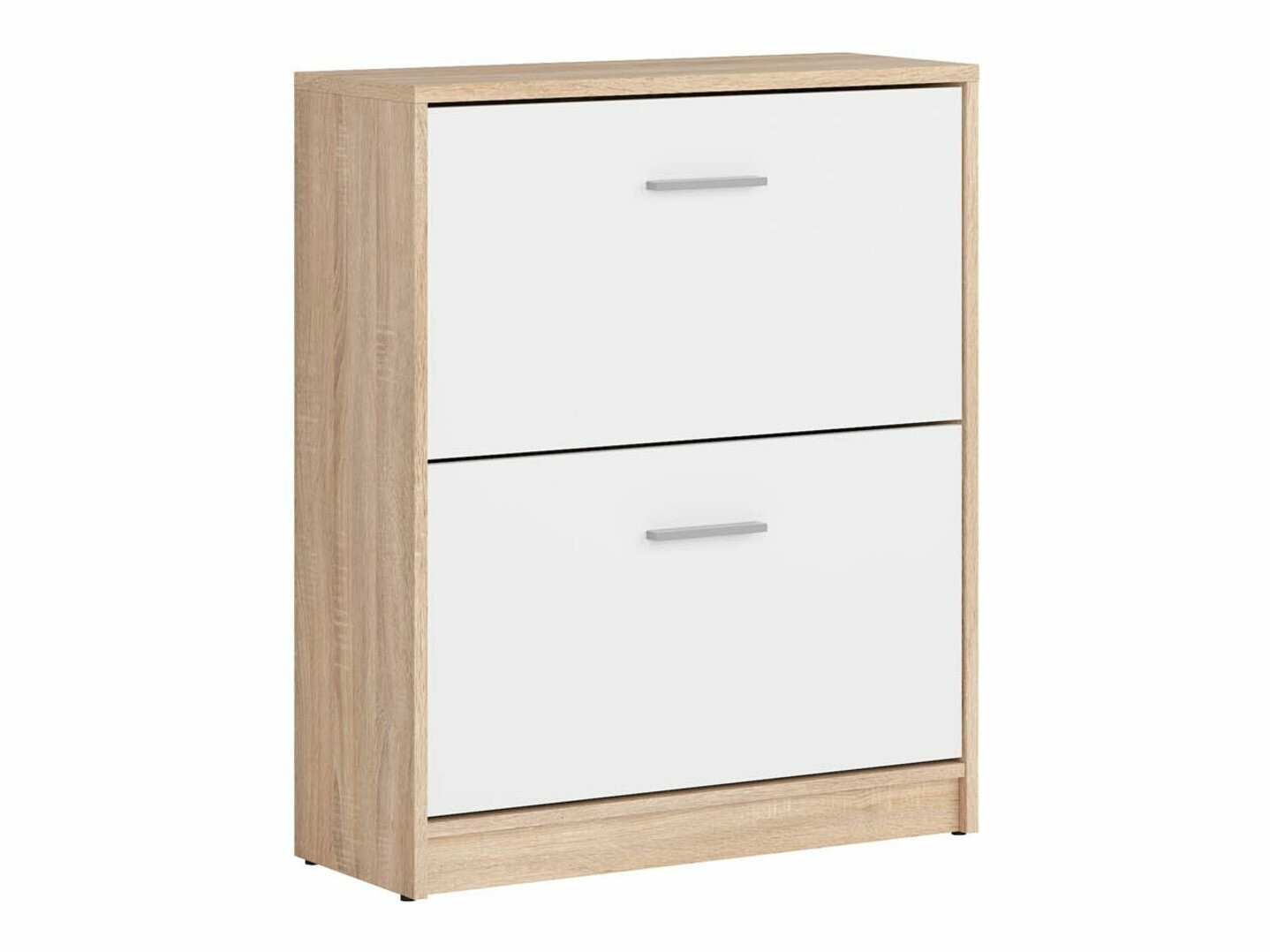 Cipőtároló Novsore 112 (Fehér + Sonoma tölgy)