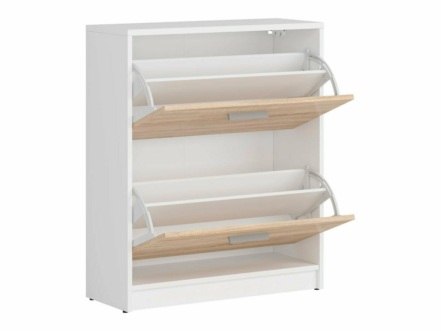 Cipőtároló Novsore 112 (Sonoma tölgy + Fehér)