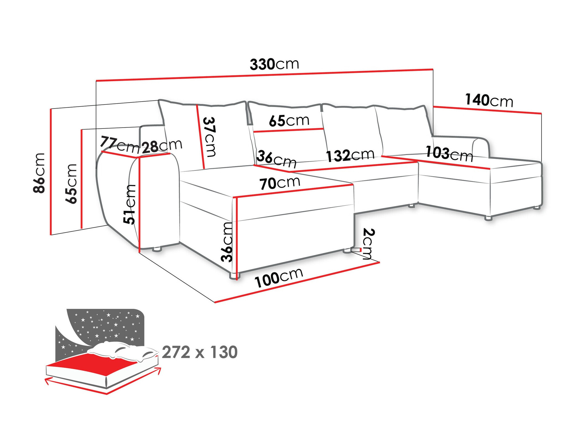 Sarokkanapé Memphis 149 (Lux 12)