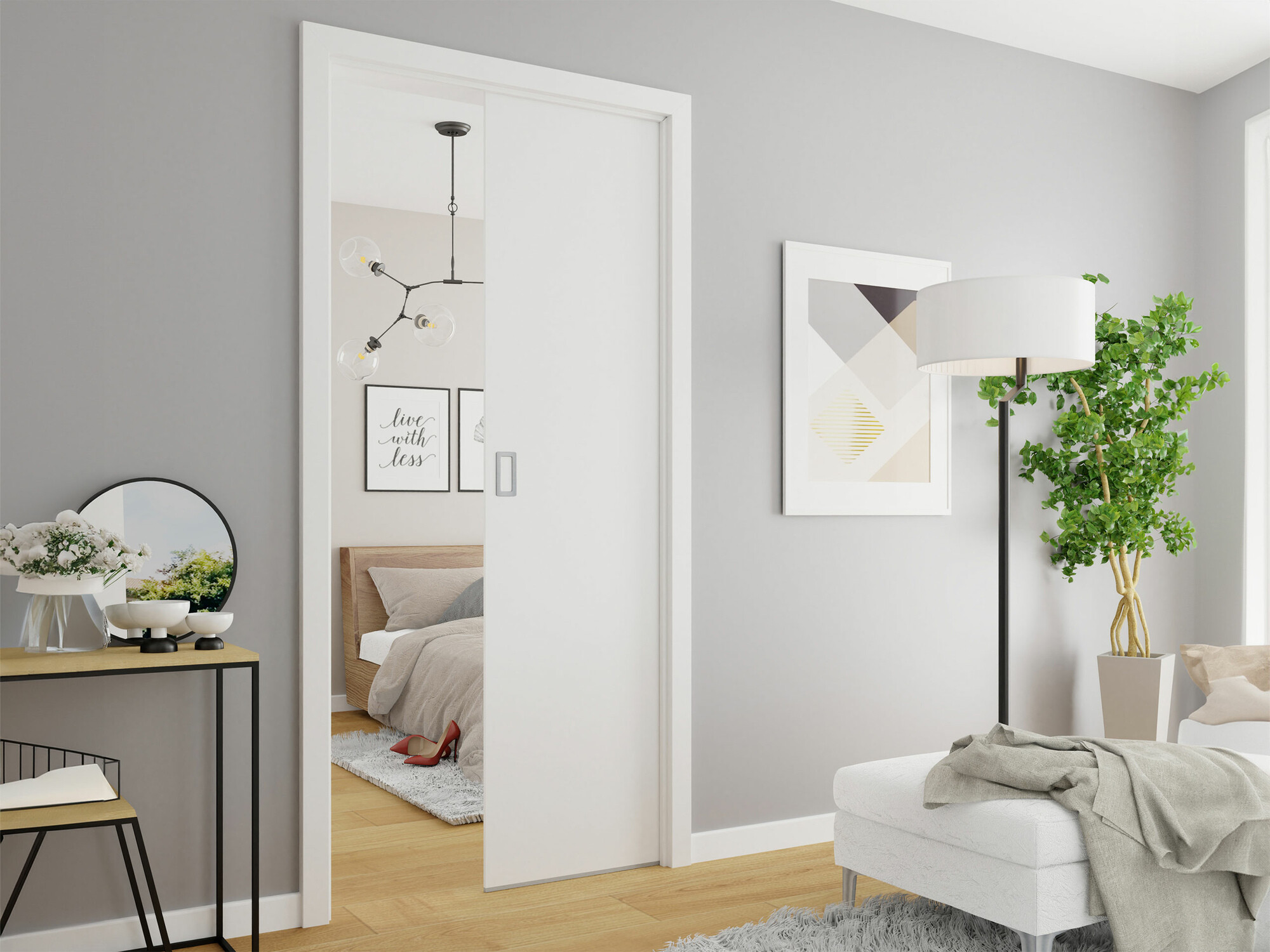 Tolóajtók Dover 183 (Fehér)