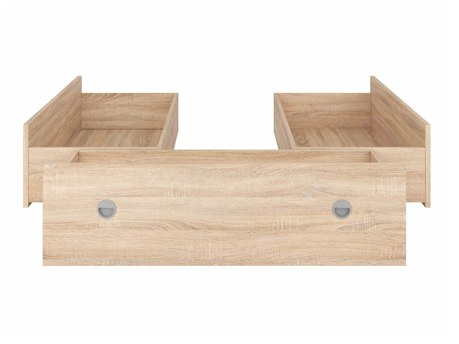 Ágyneműtartó Novsore 129 (Sonoma tölgy) (3 db.)