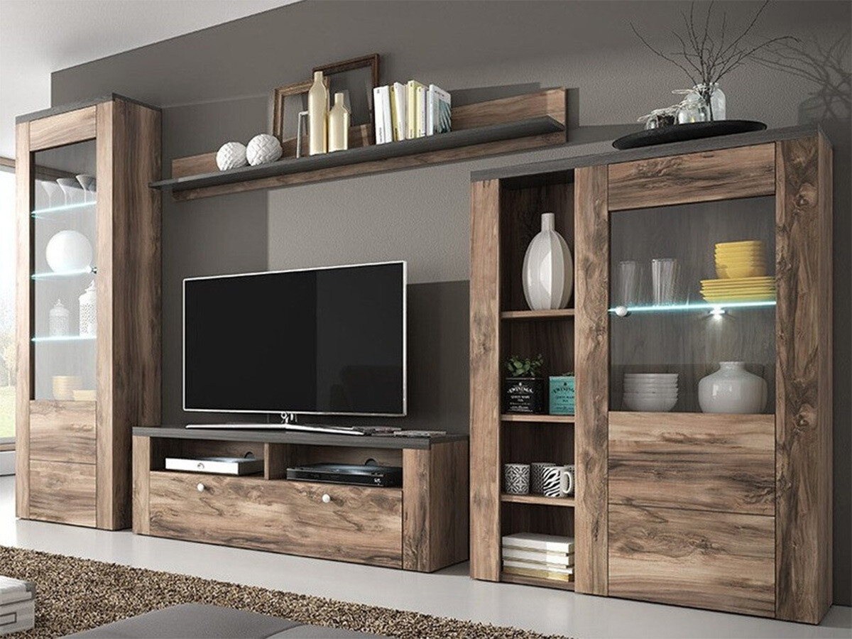 Könyvespolc Salelbo 102 (Dió)