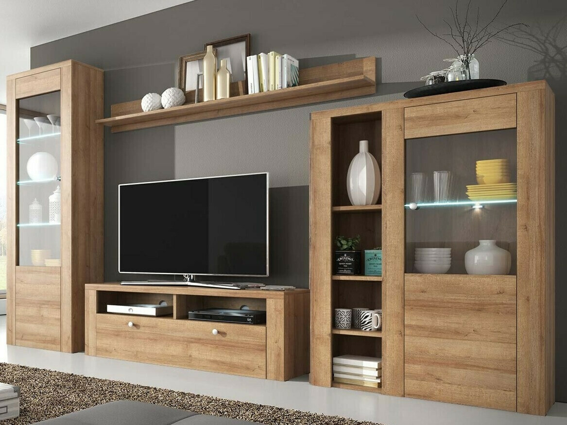 Könyvespolc Salelbo 102 (Riviera tölgy)