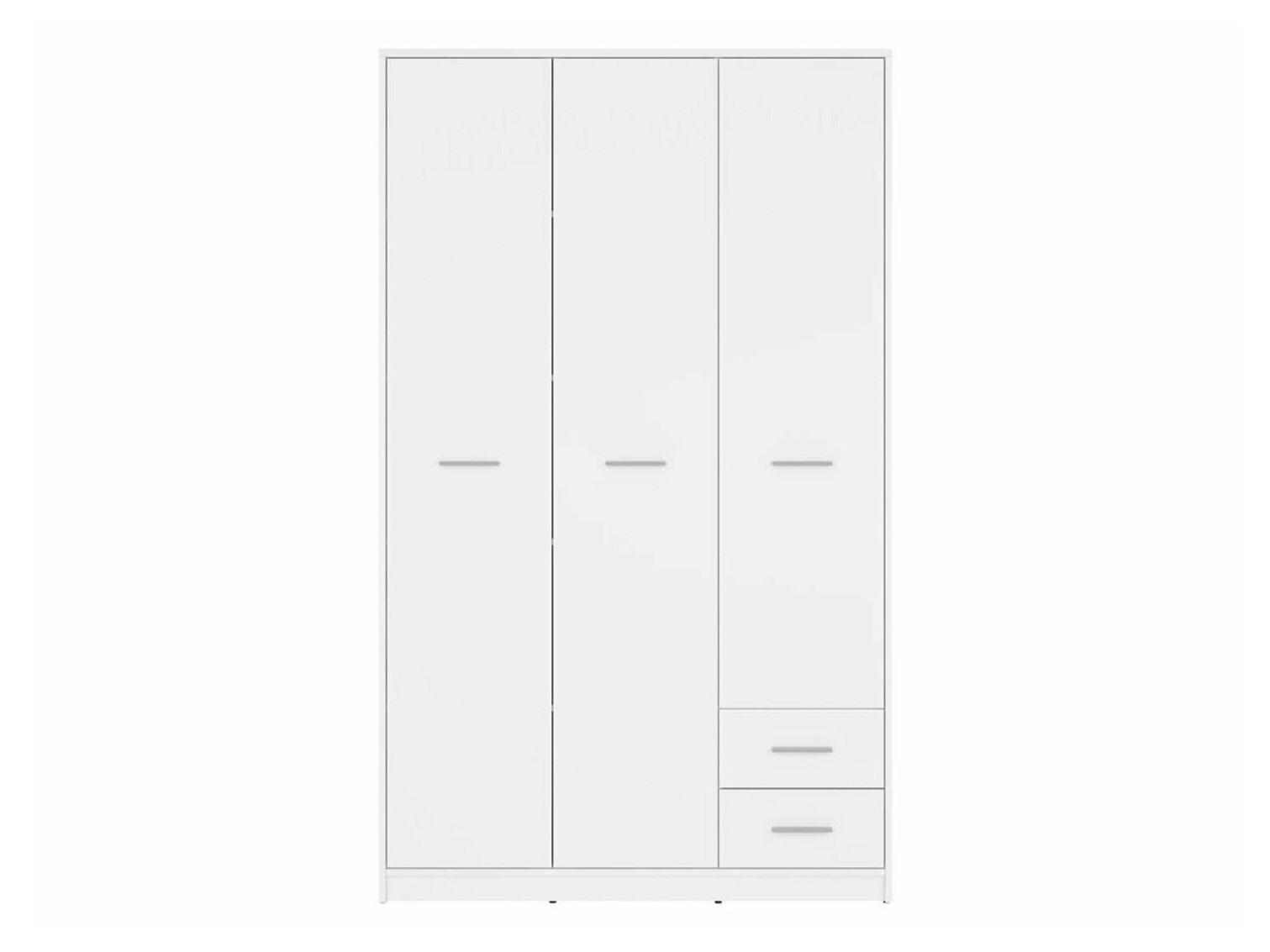 Gardróbszekrény Novsore 134 (Fehér)