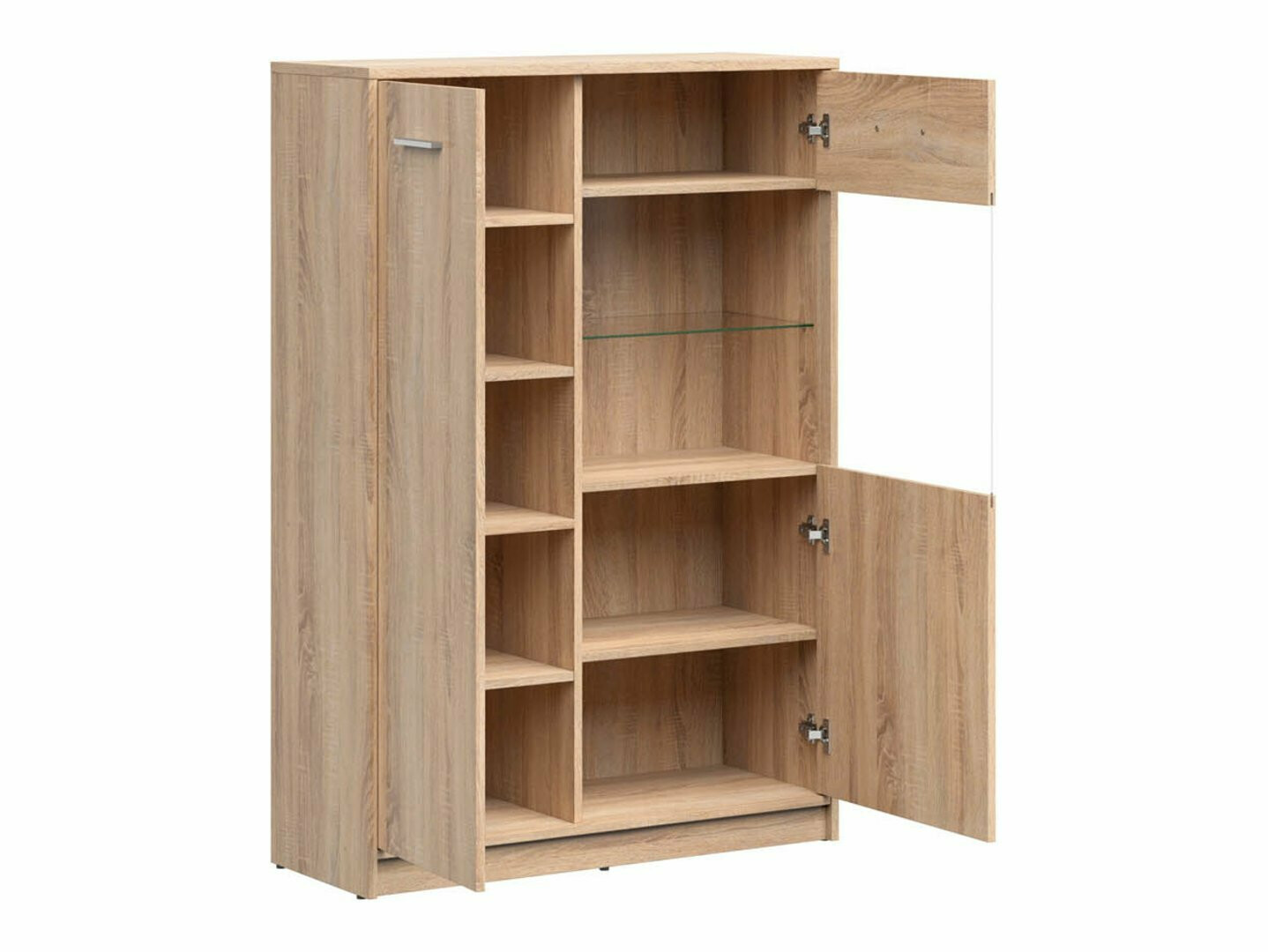 Könyvespolc Novsore 138 (Sonoma tölgy)