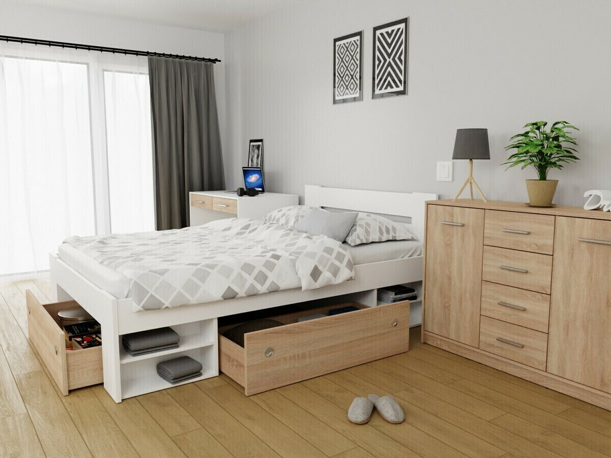 Ágy Novsore 130 (Fehér)