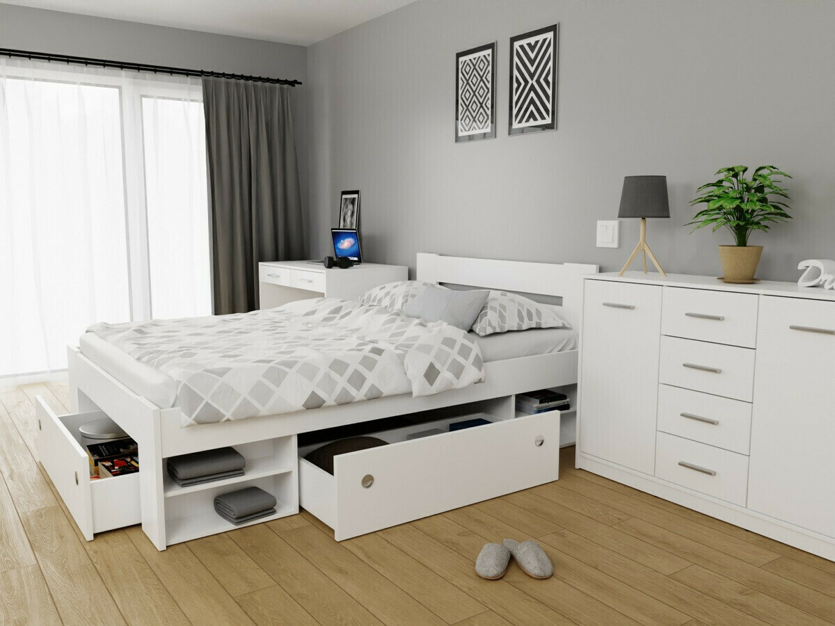 Ágy Novsore 130 (Fehér)