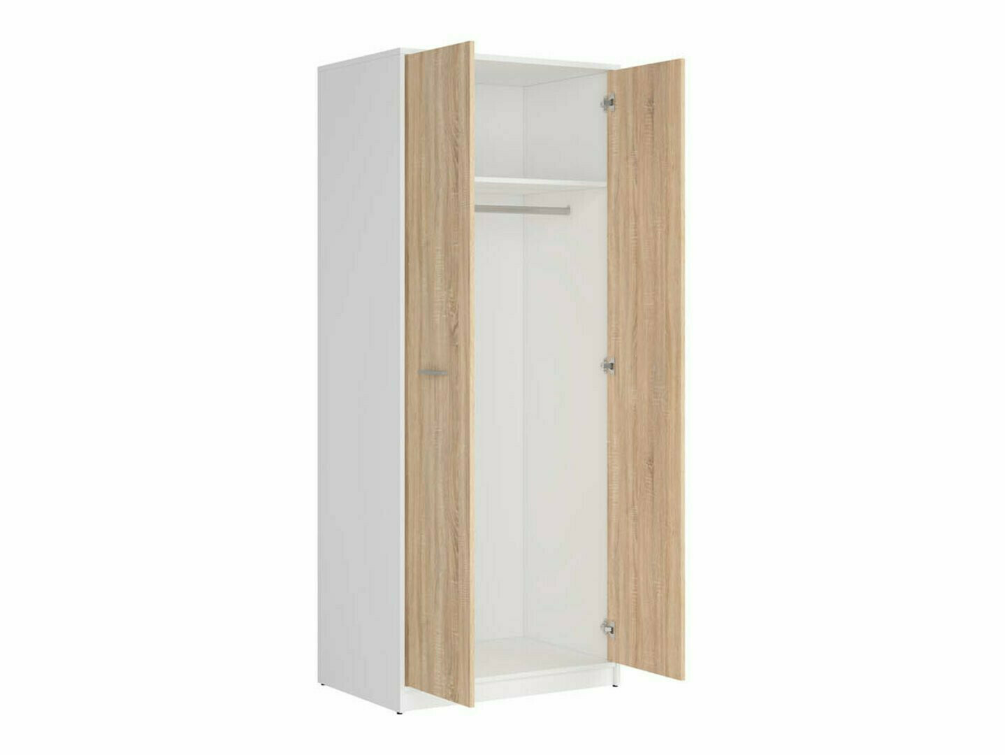 Előszoba garnitúra Novsore 146 (Fehér + Sonoma tölgy)