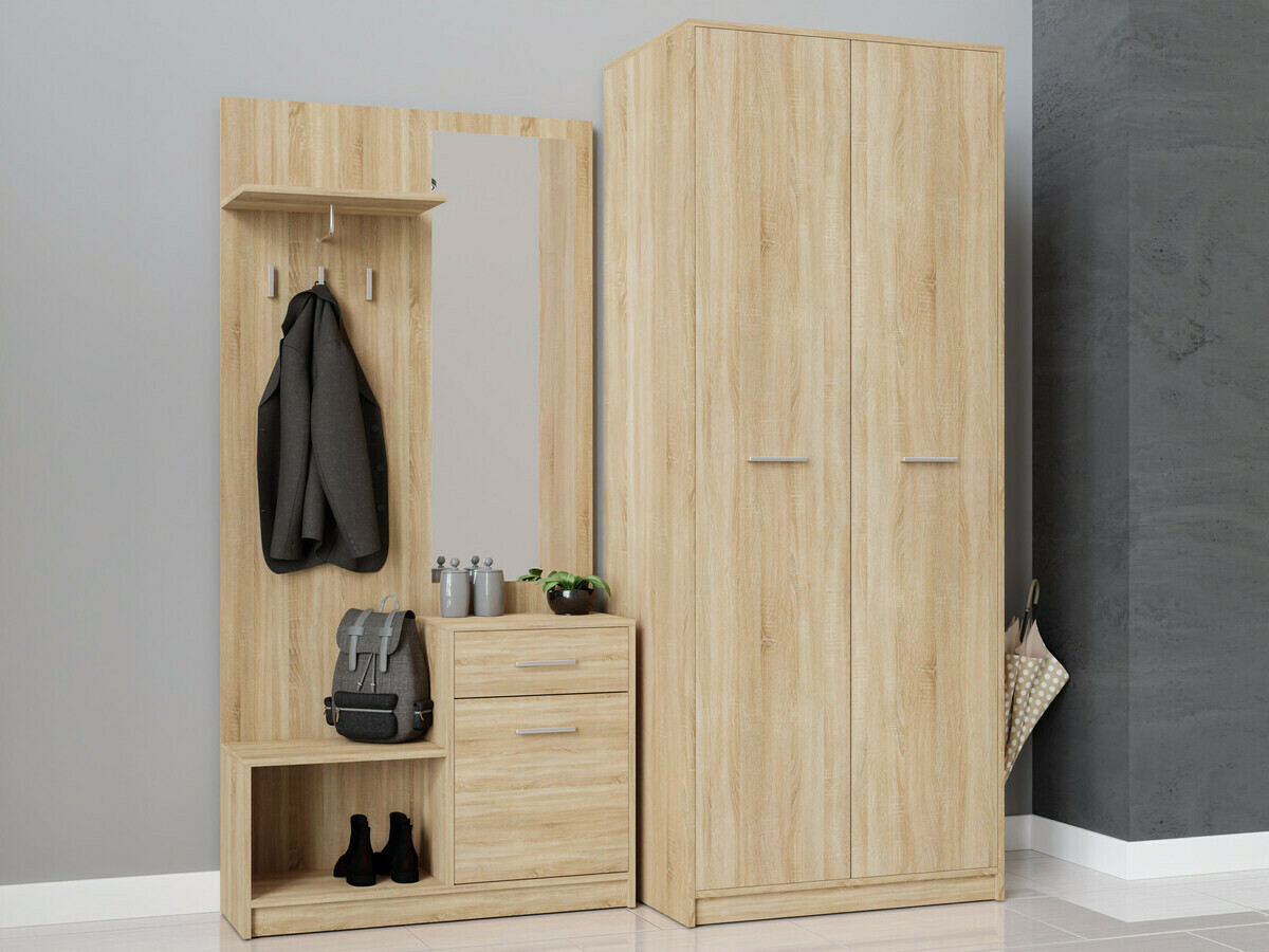 Előszoba garnitúra Novsore 146 (Sonoma tölgy)