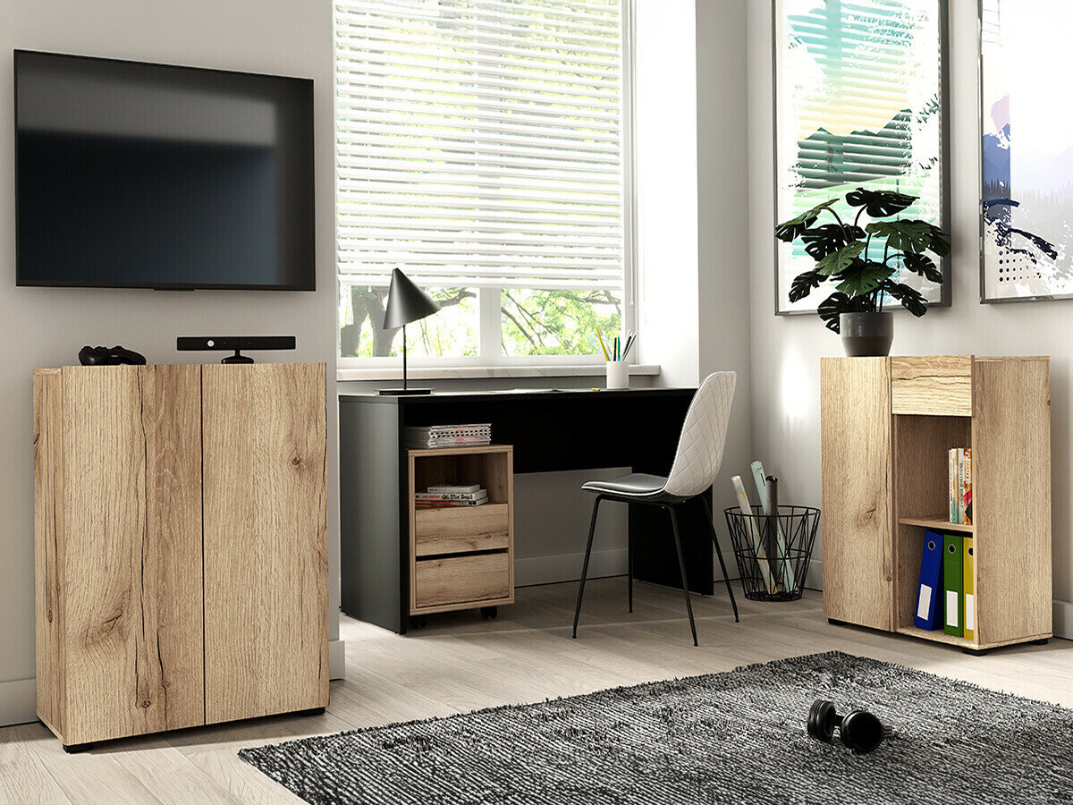 Íróasztal Austin 345 (Fekete)