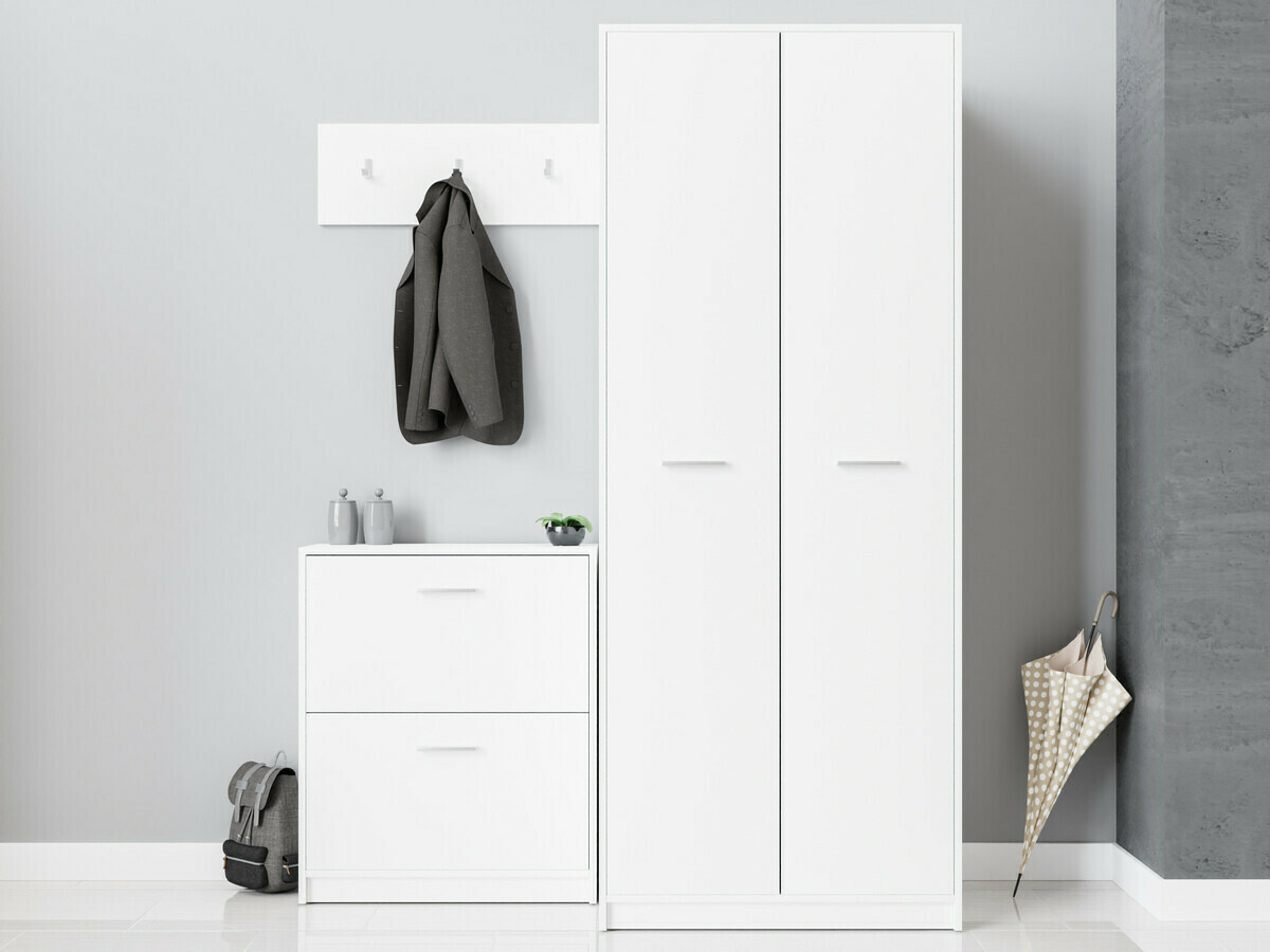 Előszoba garnitúra Novsore 150 (Fehér)