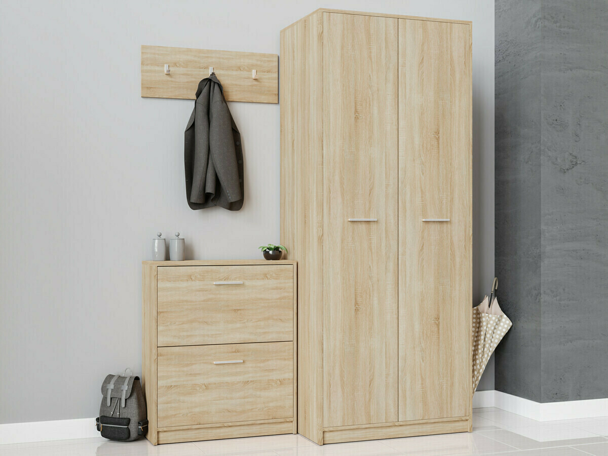 Előszoba garnitúra Novsore 150 (Sonoma tölgy)