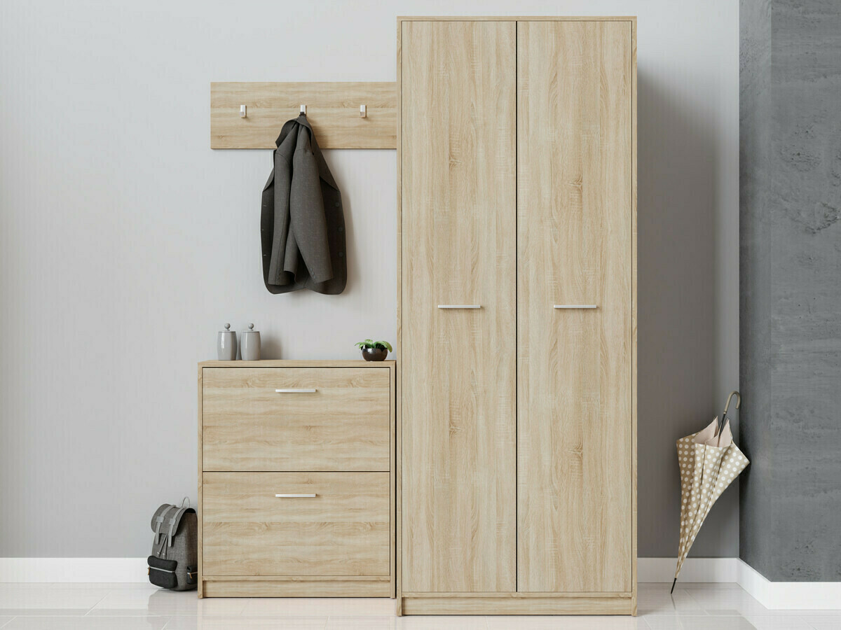 Előszoba garnitúra Novsore 150 (Sonoma tölgy)