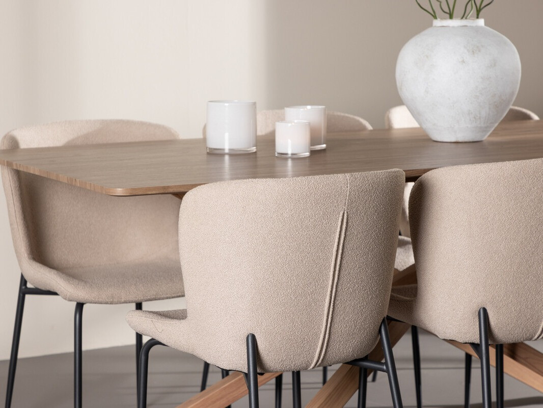 Étkezőgarnitúra Dallas 5102 (Bézs)