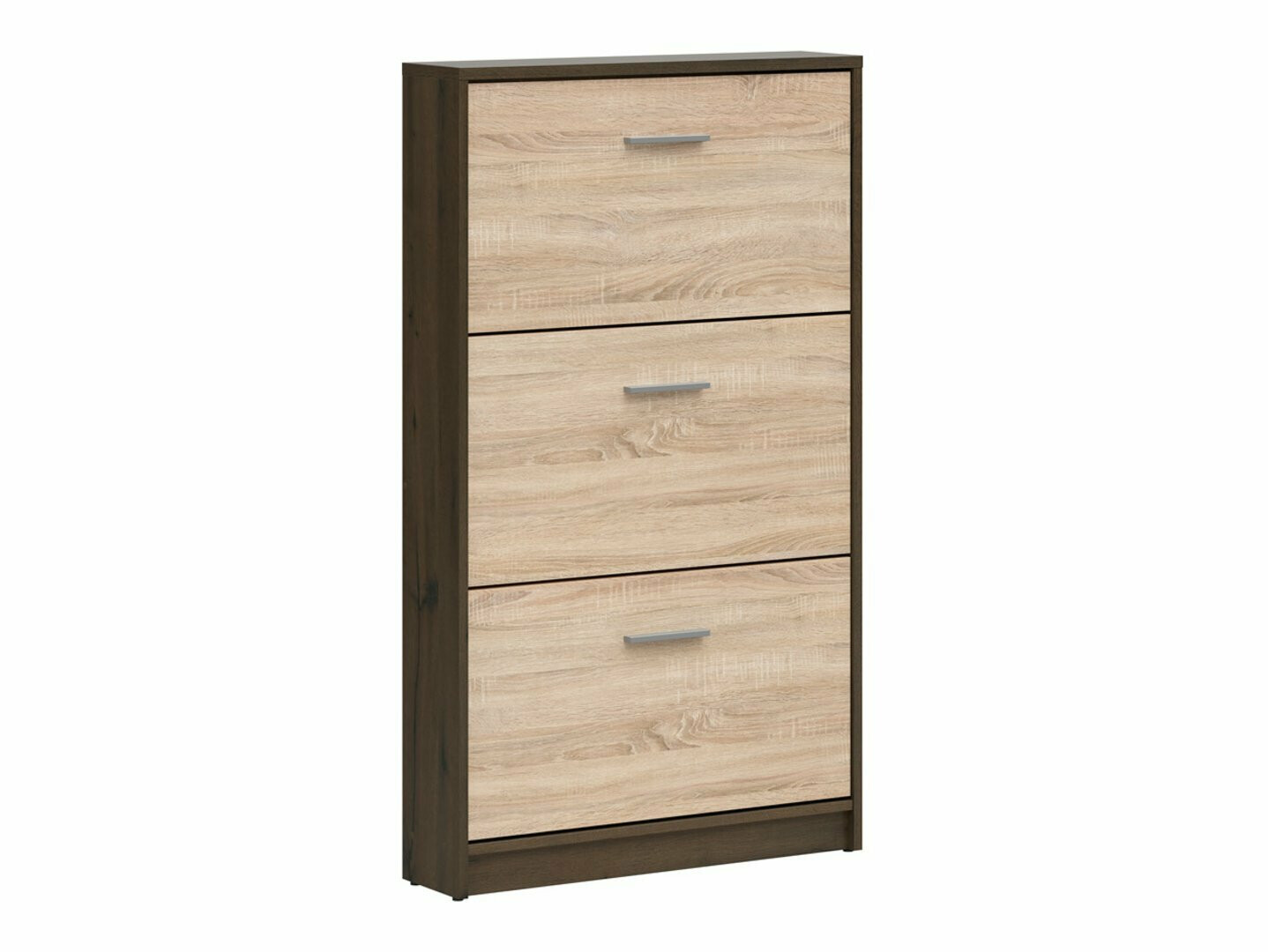 Cipőtároló Novsore 113 (Sötét tölgy + Sonoma tölgy)