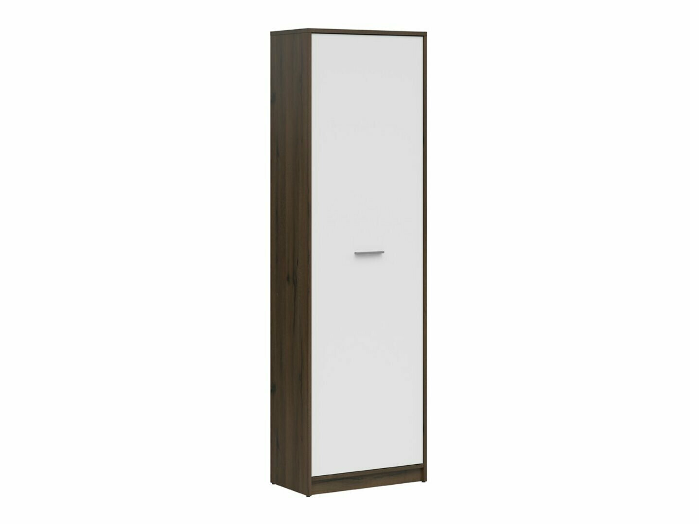 Könyvespolc Novsore 114 (Sötét tölgy + Fehér)