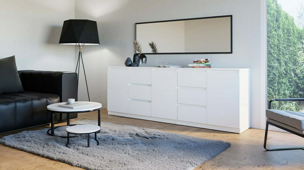 Komód Elbvelu 109 (Fehér)