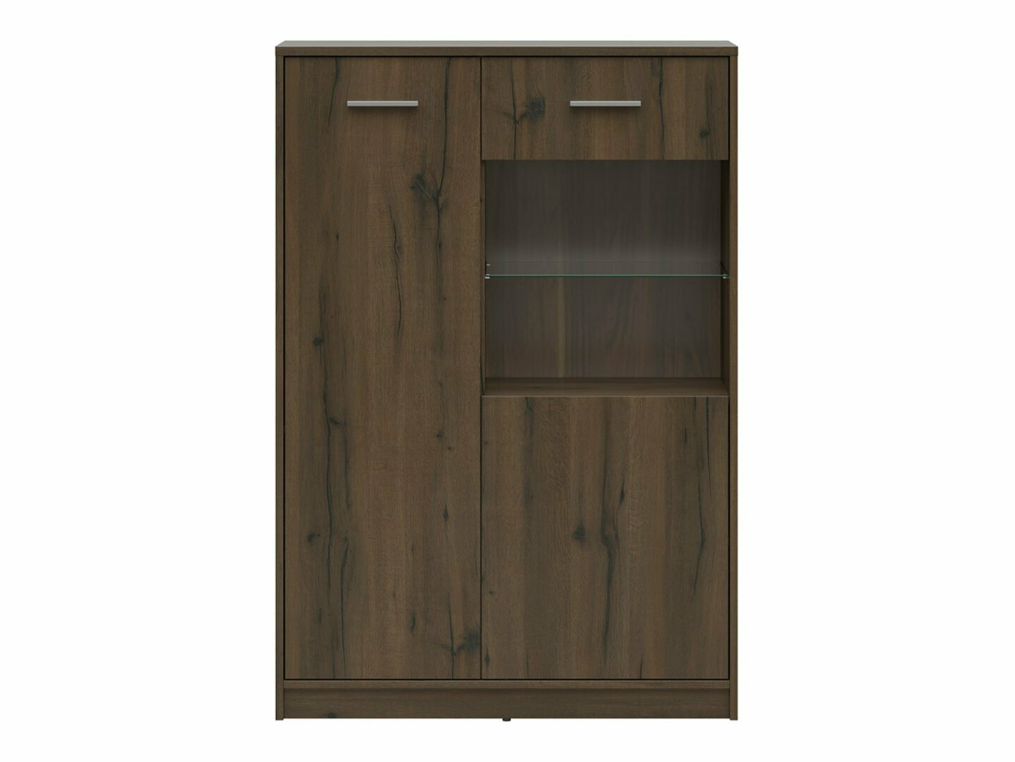 Könyvespolc Novsore 138 (Sötét tölgy)